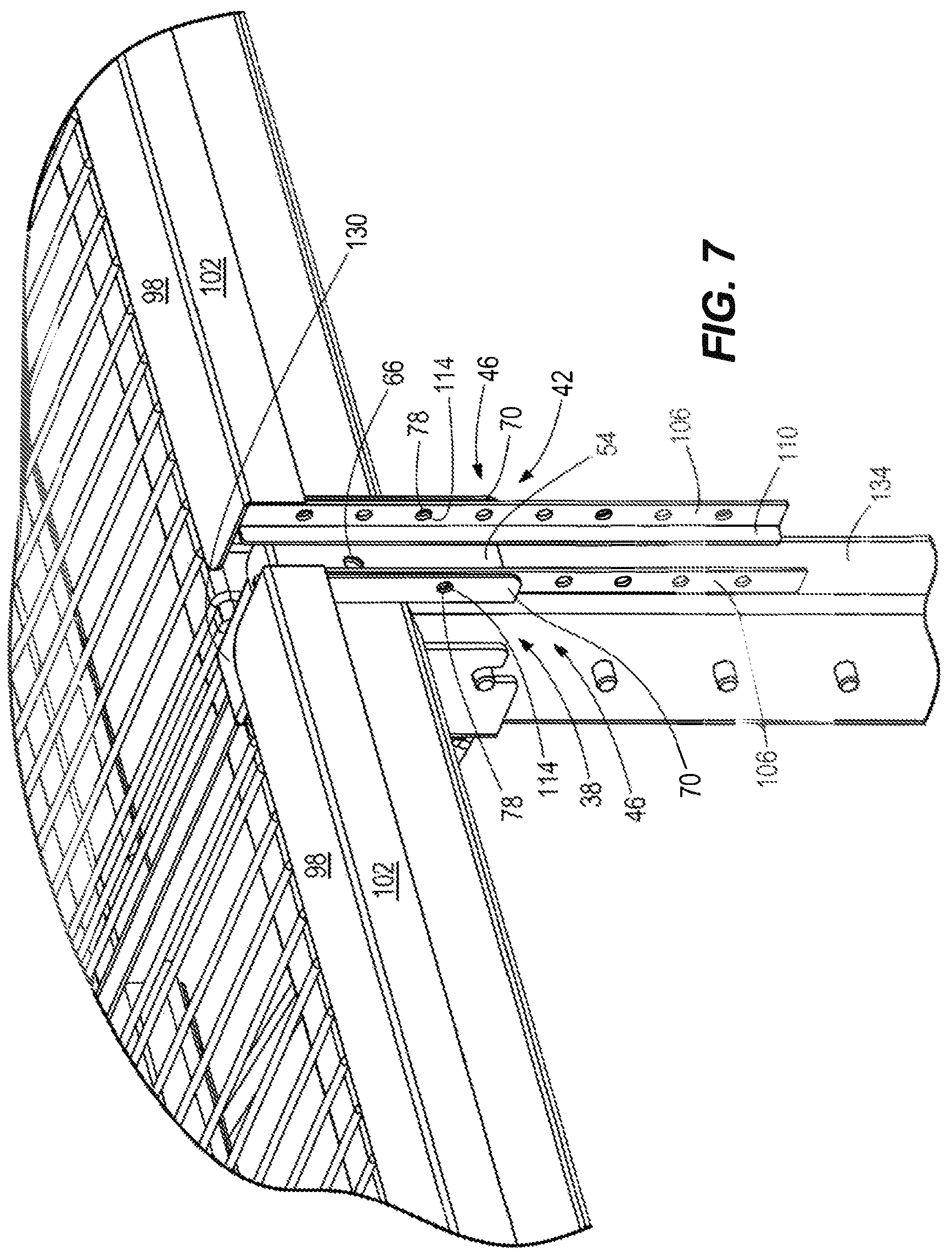 Patent US12165546 Figure 7 – Height adjustable sign holder