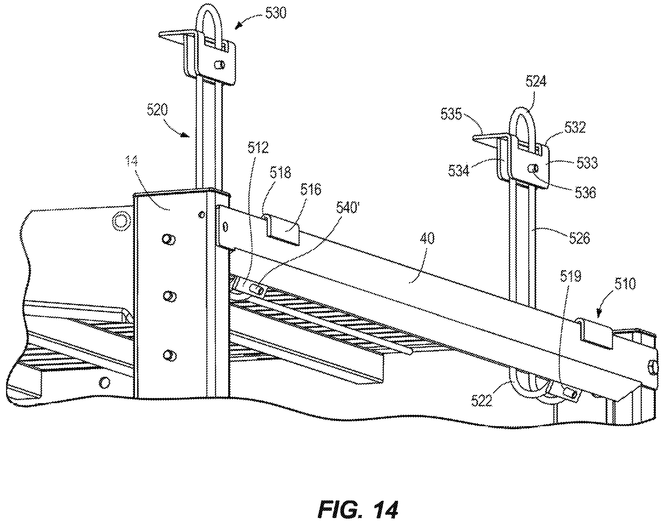 Patent US12165546 Figure 13 – Height adjustable sign holder