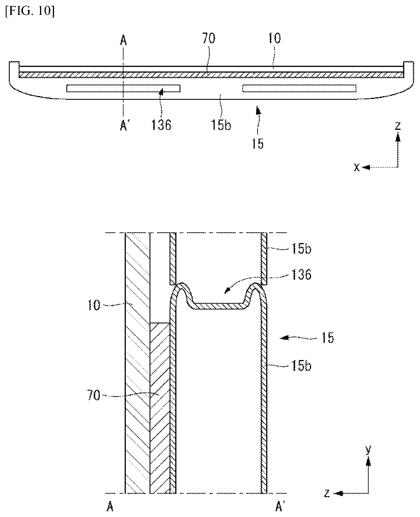 Patent US12165548 Figure 10 – Display device