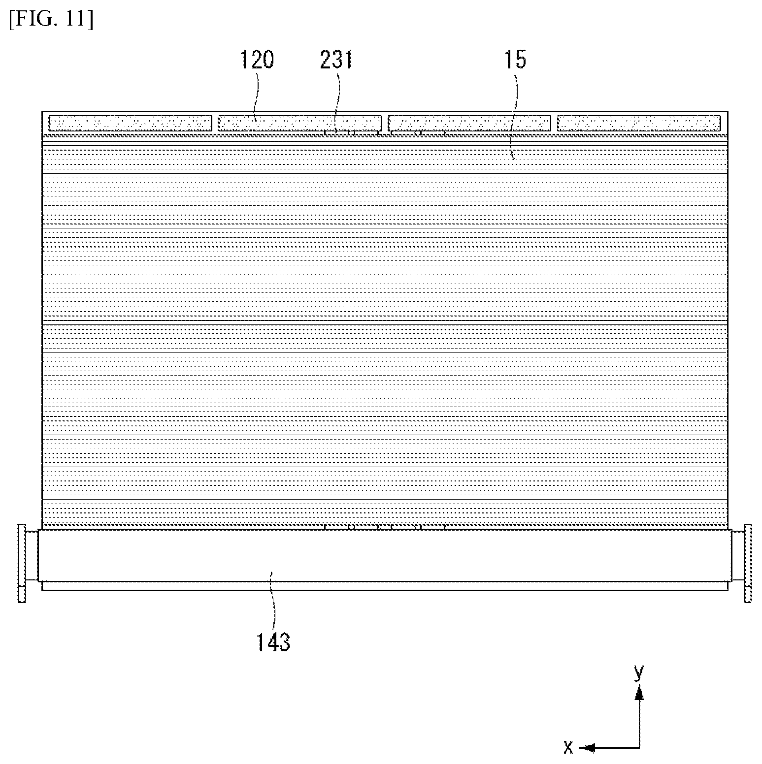 Patent US12165548 Figure 11 – Display device