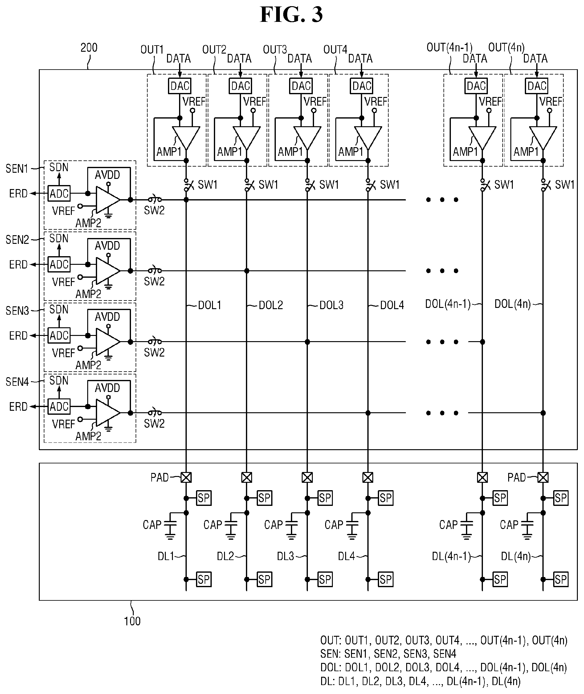 Patent US12165565 Figure 3 – Display device