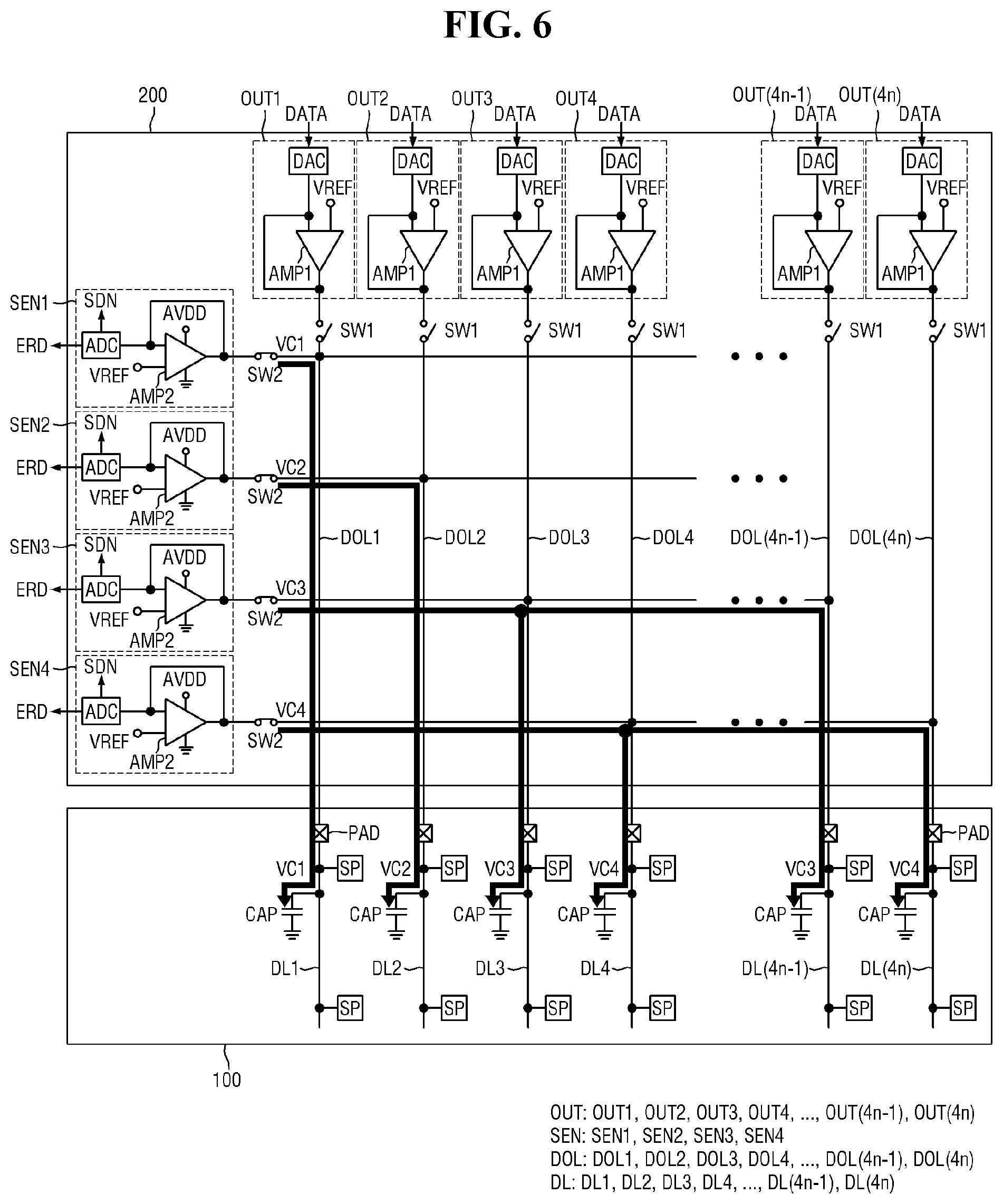 Patent US12165565 Figure 6 – Display device
