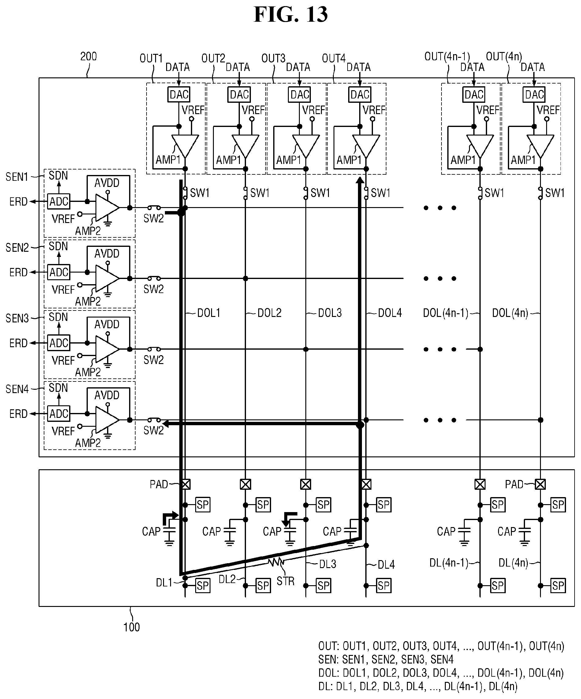 Patent US12165565 Figure 13 – Display device