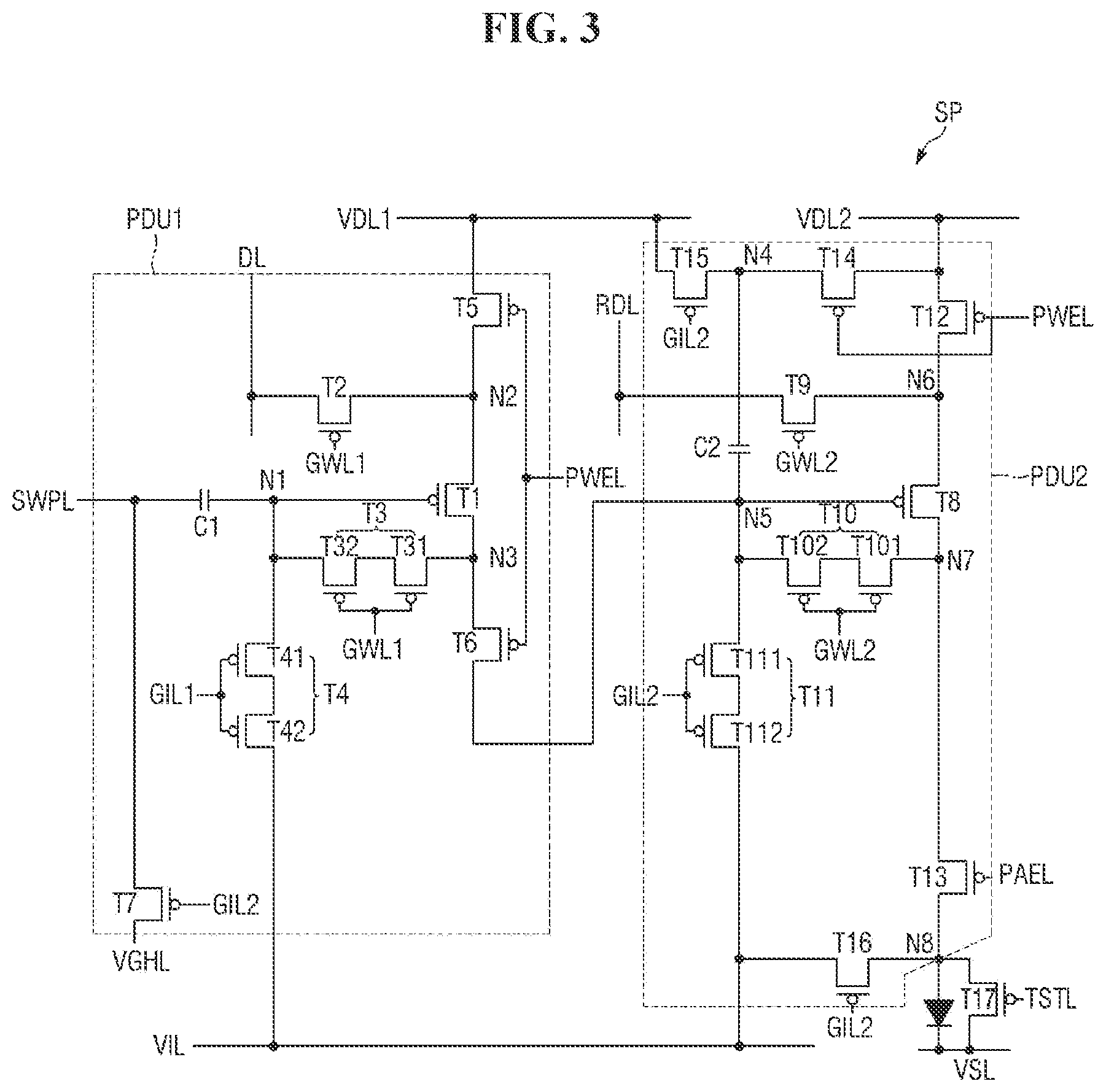 Patent US12165568 Figure 3 – Display device