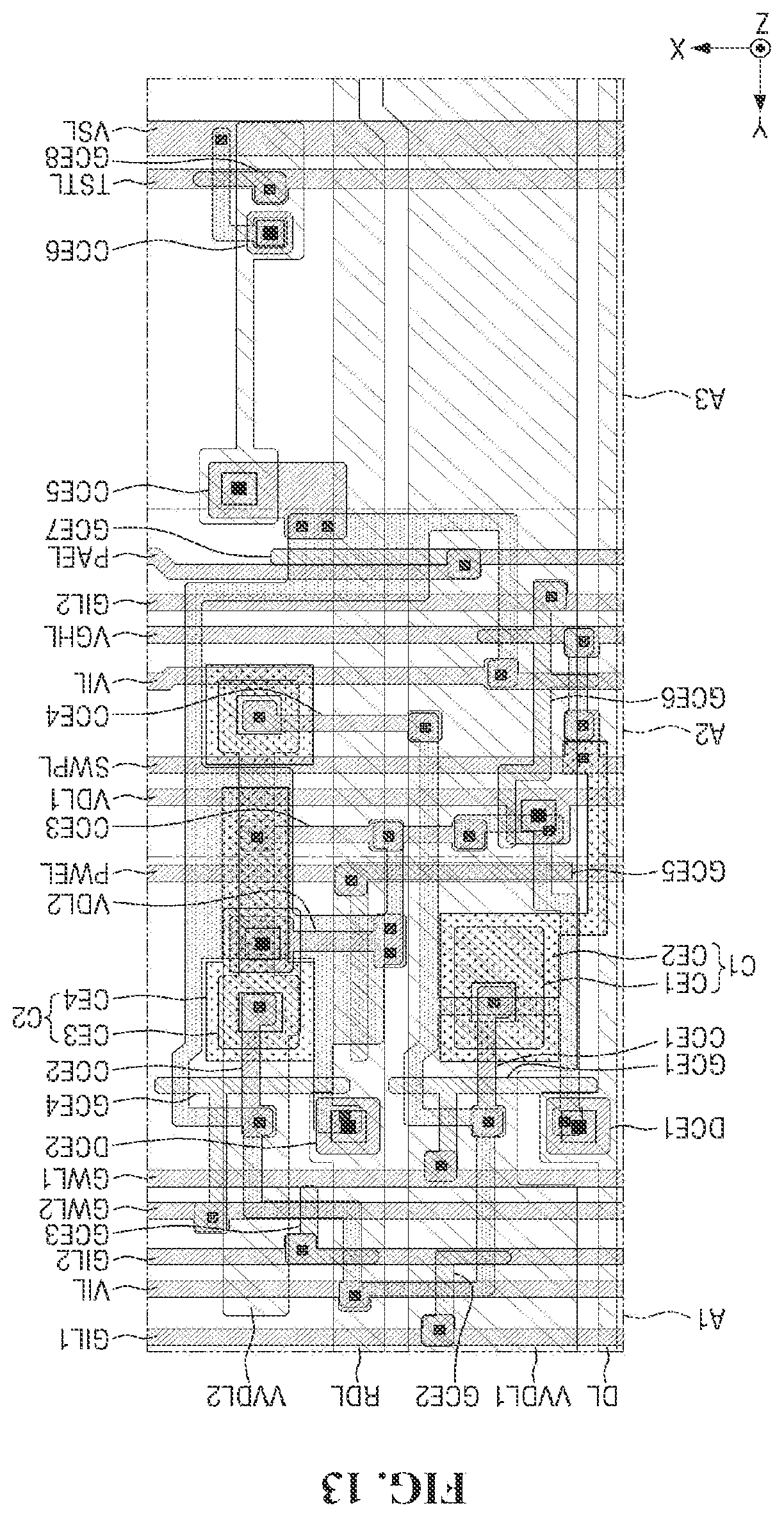 Patent US12165568 Figure 13 – Display device
