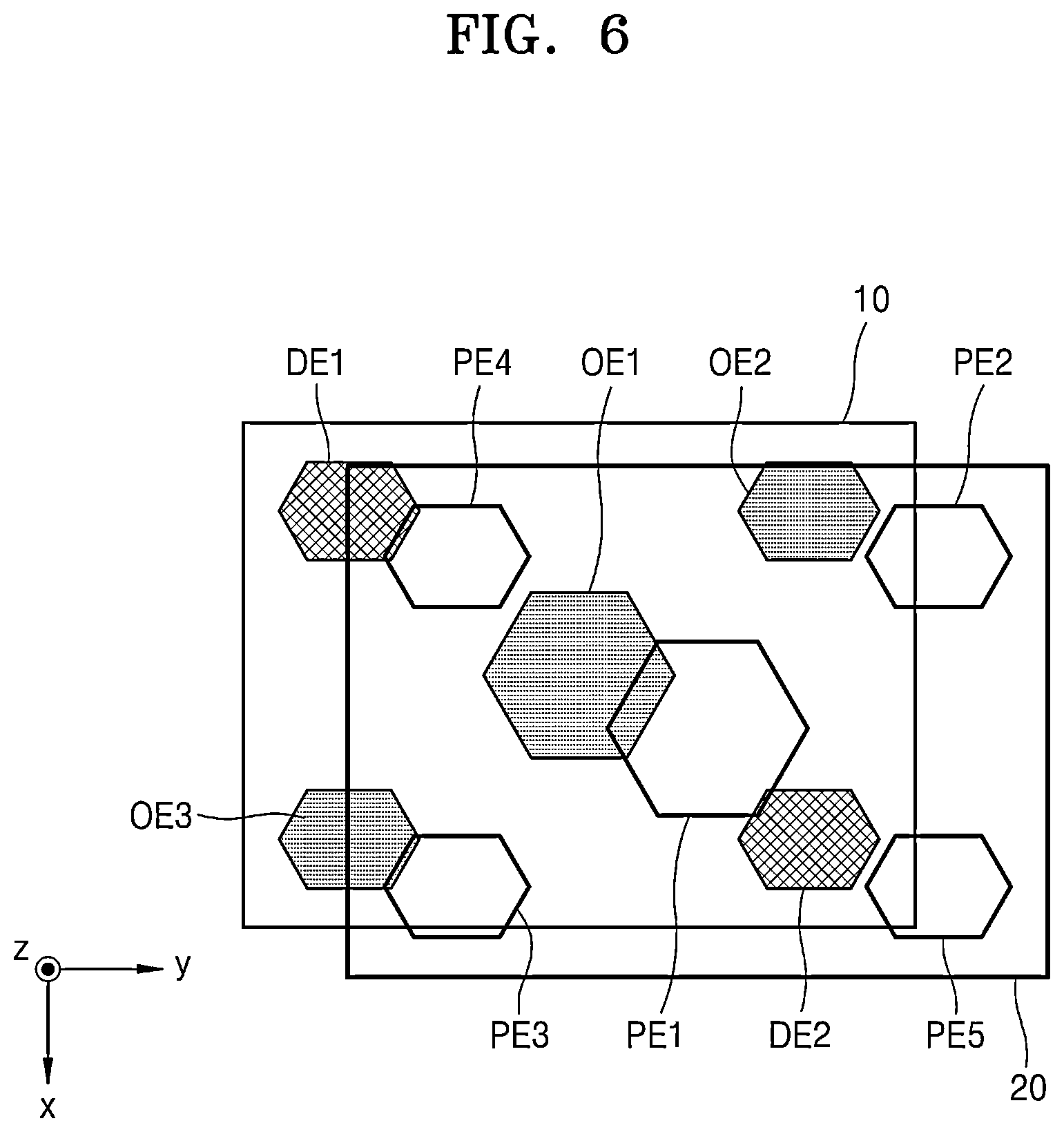 Patent US12165571 Figure 6 – Driving circuit board, electronic apparatus including driving circuit board, and method of fabricating electronic apparatus