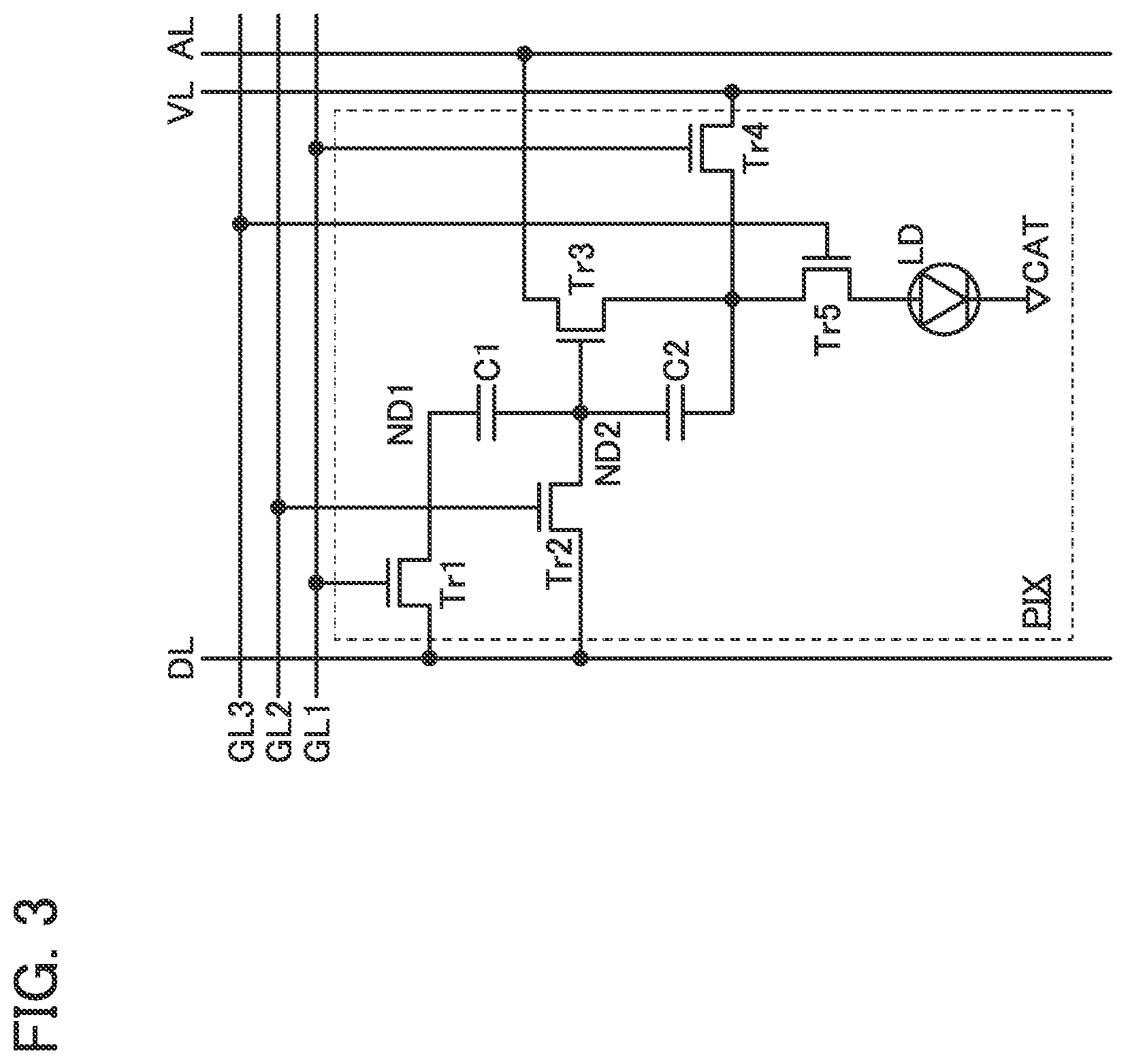 Patent US12165575 Figure 3 – Display device