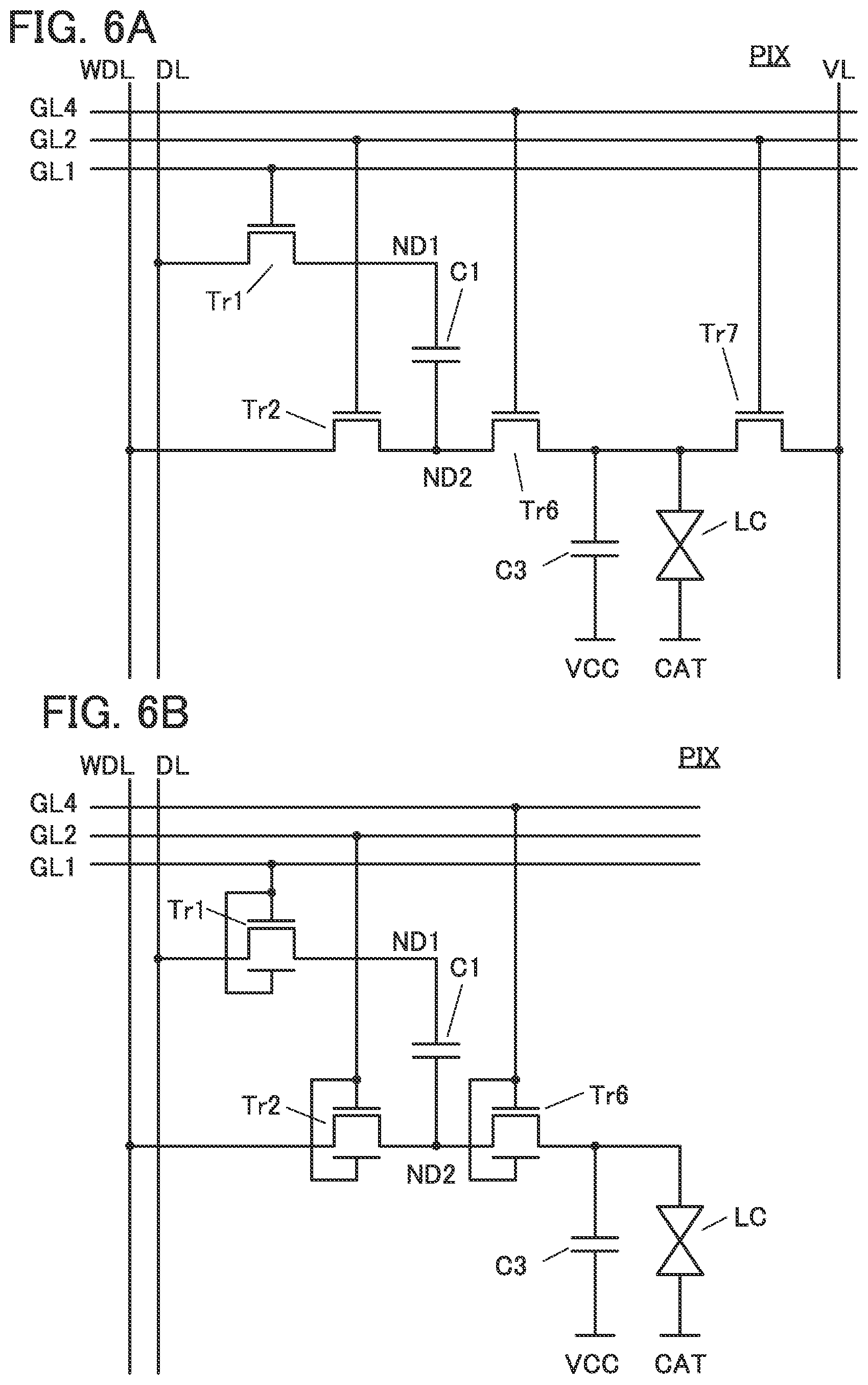 Patent US12165575 Figure 6 – Display device