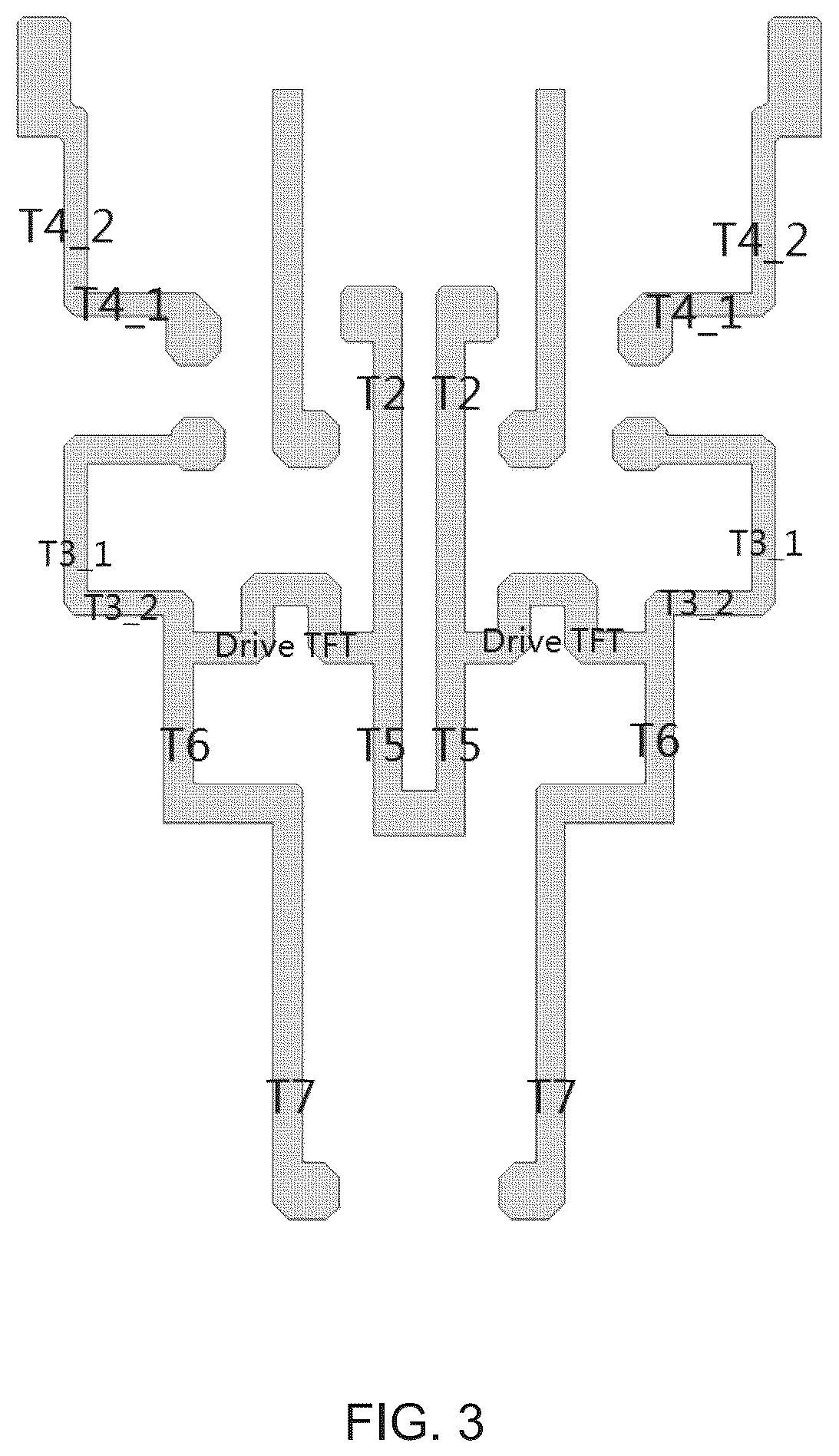 Patent US12165582 Figure 3 – Display panel for reducing flickering display