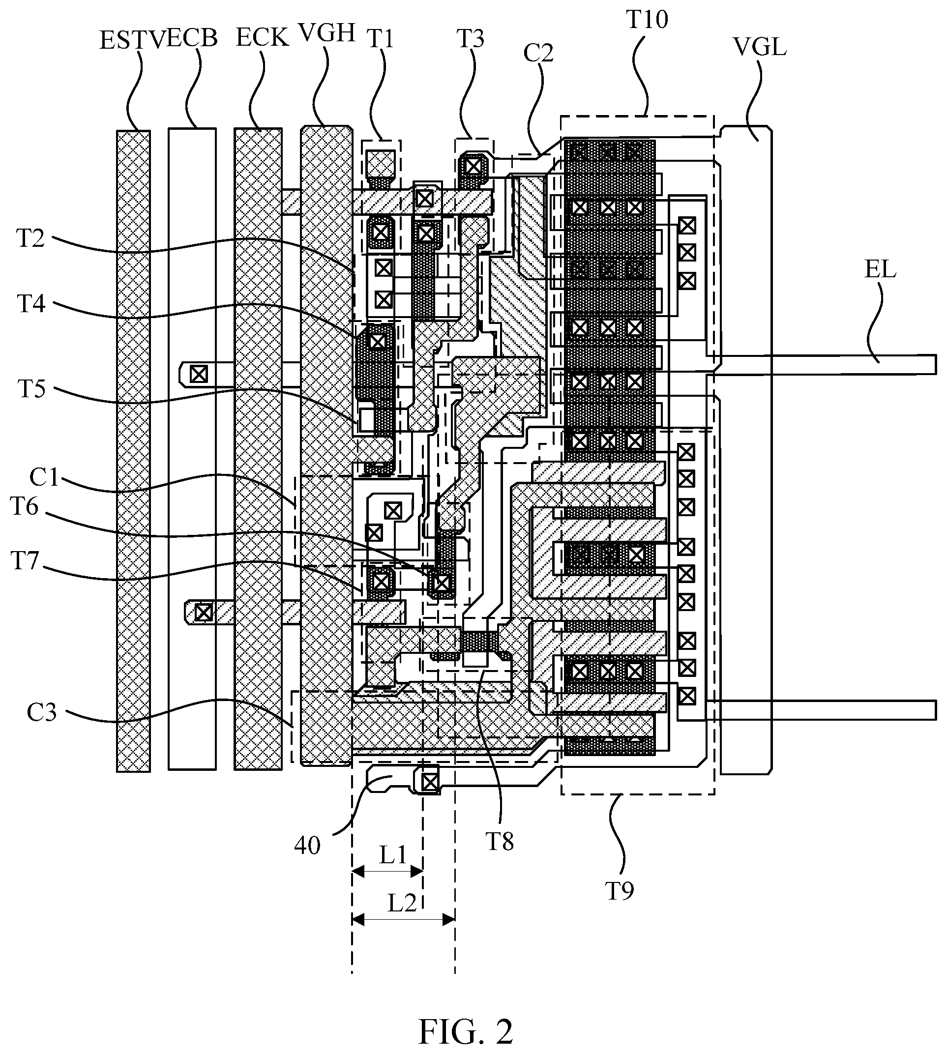 Patent US12165584 Figure 2 – Display substrate and preparation method thereof, and display apparatus