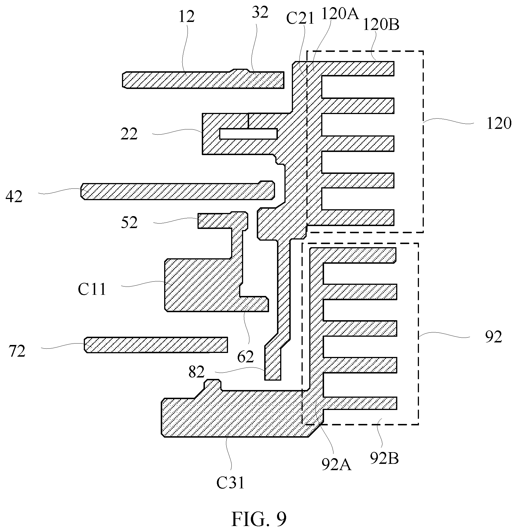 Patent US12165584 Figure 8 – Display substrate and preparation method thereof, and display apparatus
