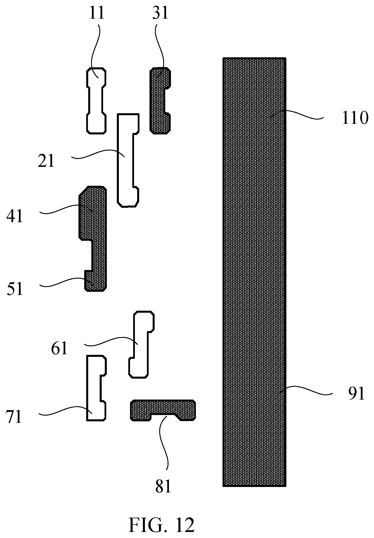 Patent US12165584 Figure 11 – Display substrate and preparation method thereof, and display apparatus
