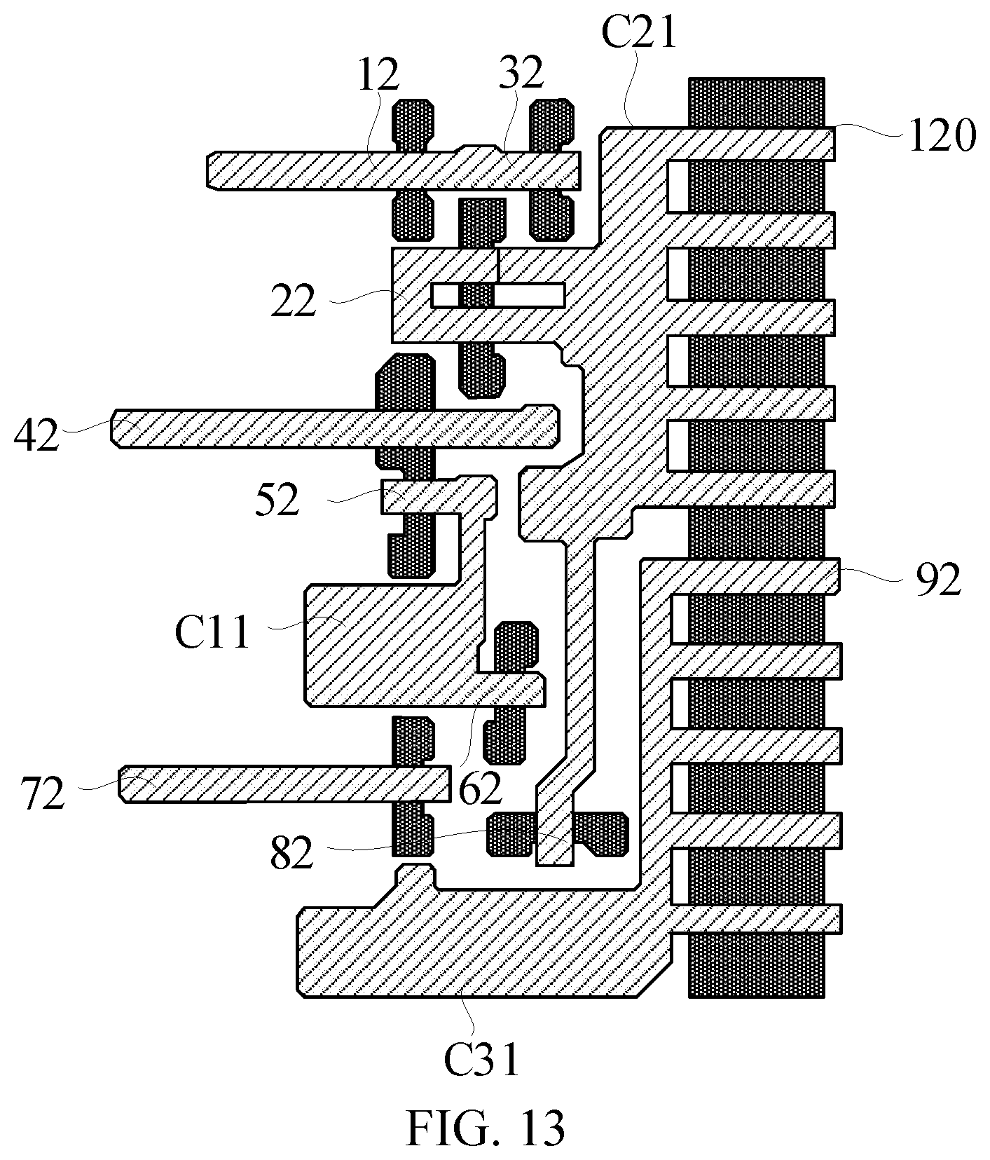 Patent US12165584 Figure 12 – Display substrate and preparation method thereof, and display apparatus