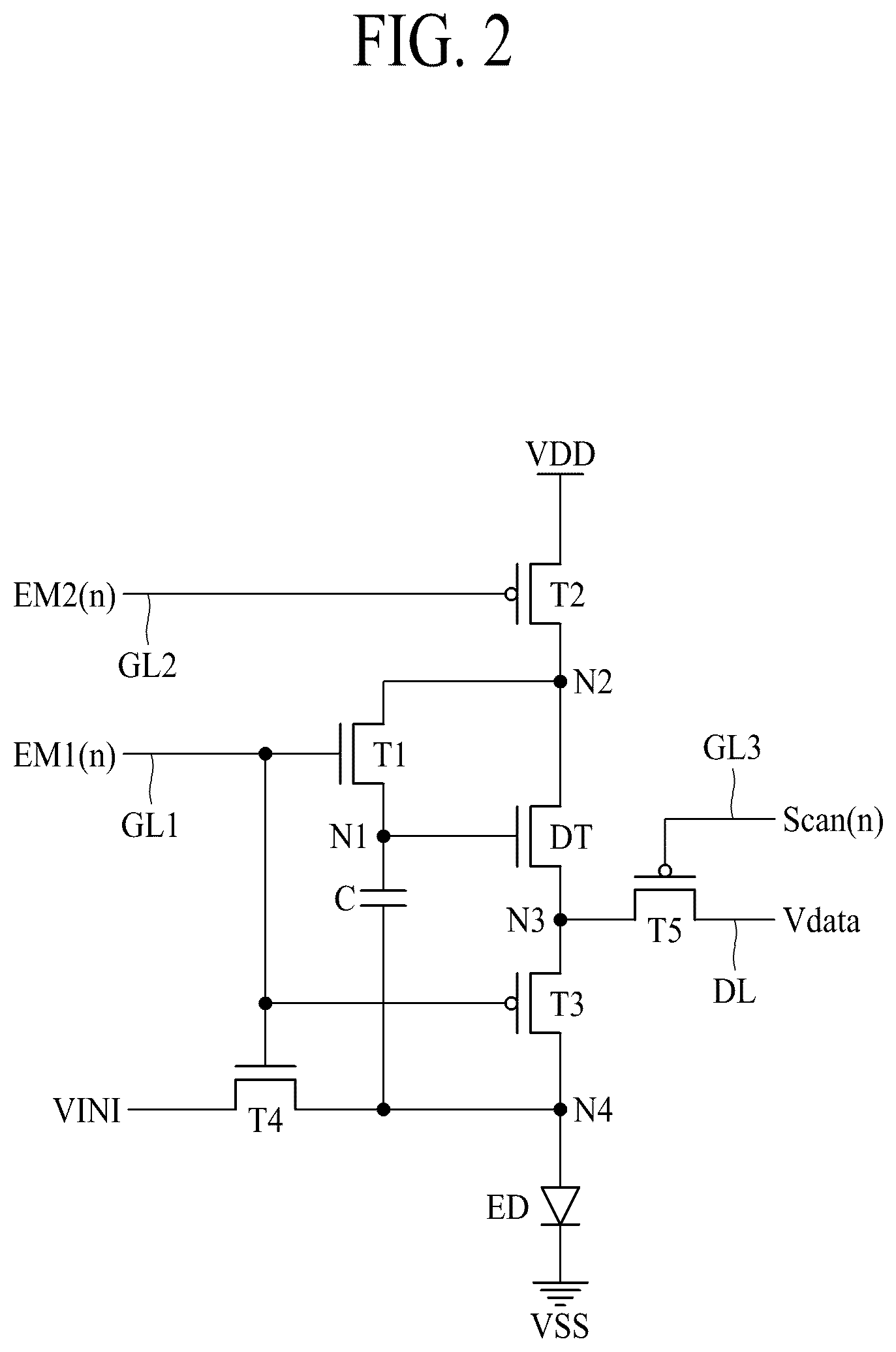 Patent US12165585 Figure 2 – Display apparatus