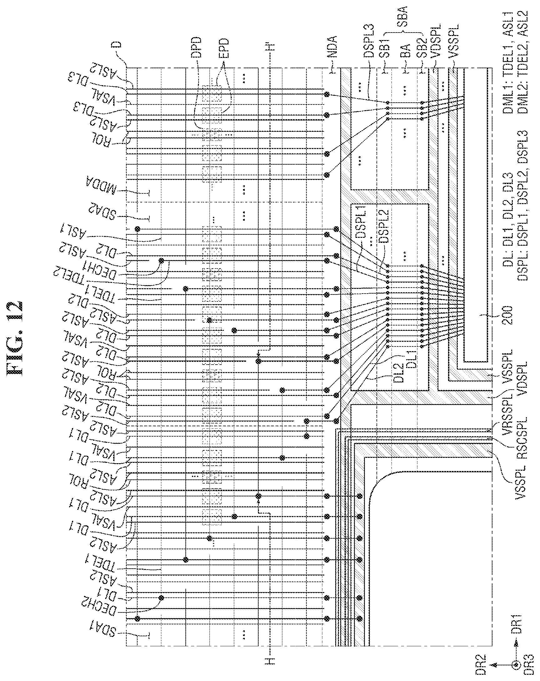 Patent US12165592 Figure 12 – Display device