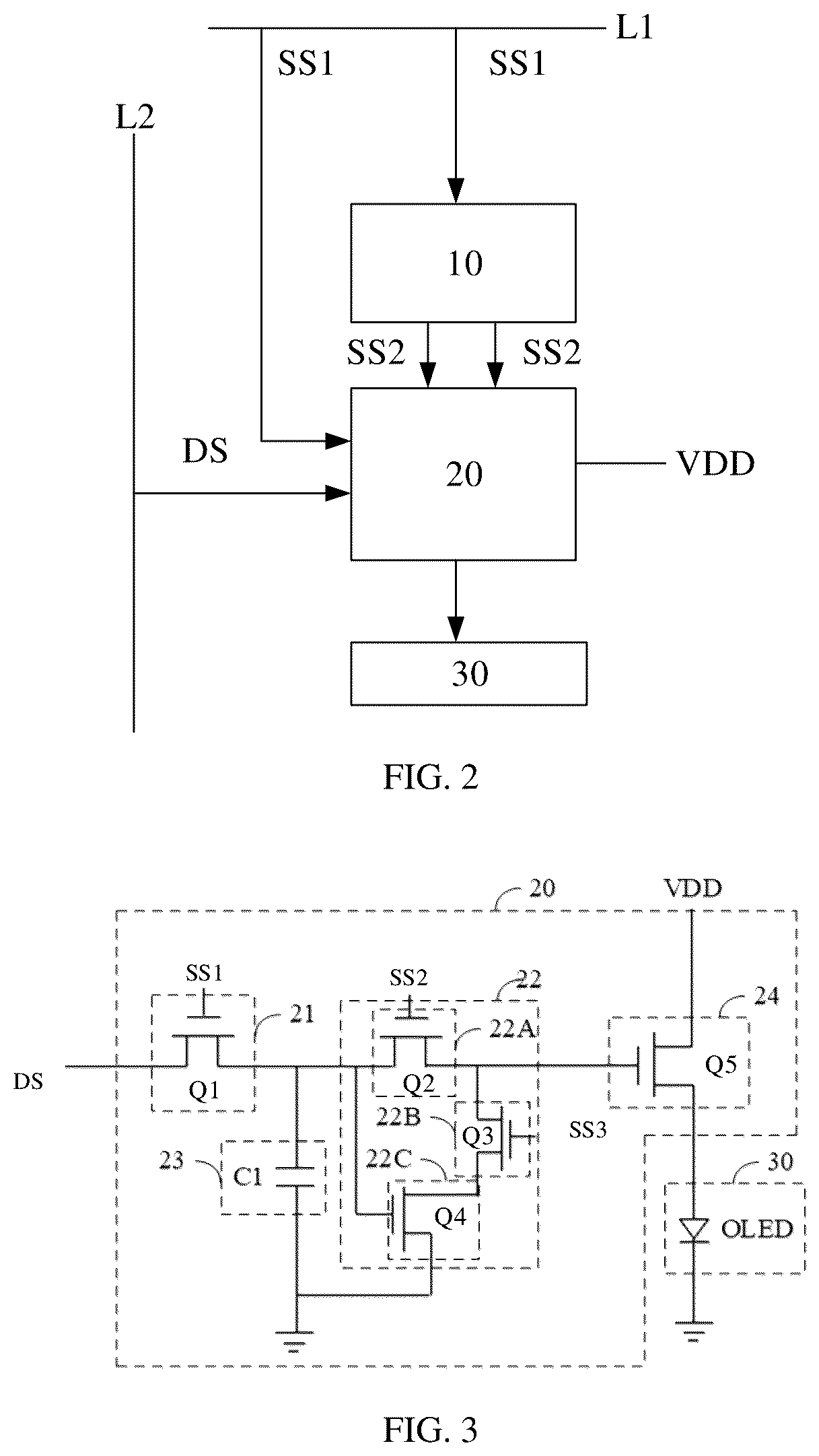 Patent US12165596 Figure 2 – Pixel driving circuit, display panel and control method thereof