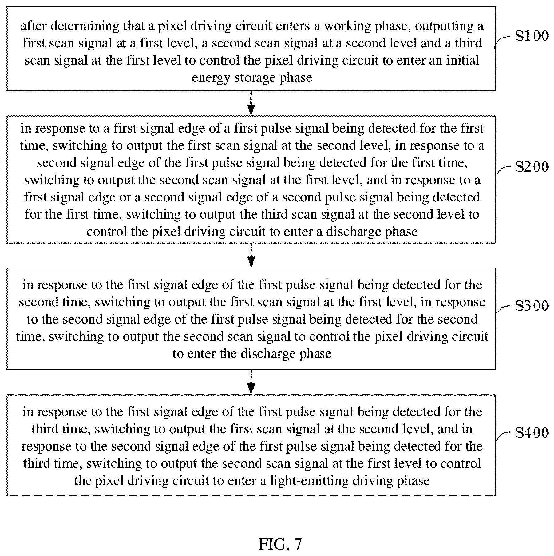Patent US12165596 Figure 4 – Pixel driving circuit, display panel and control method thereof
