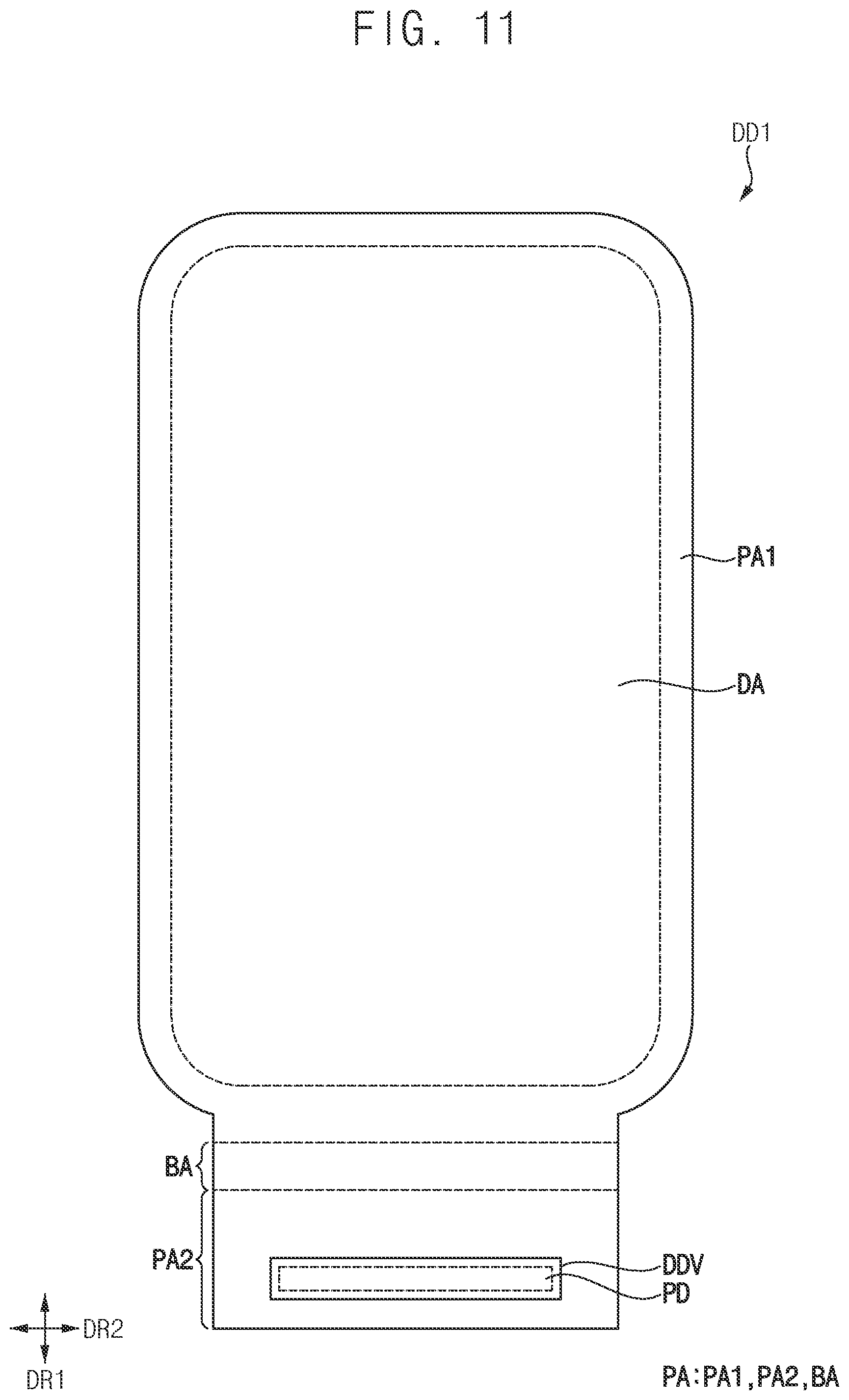 Patent US12165600 Figure 10 – Display device