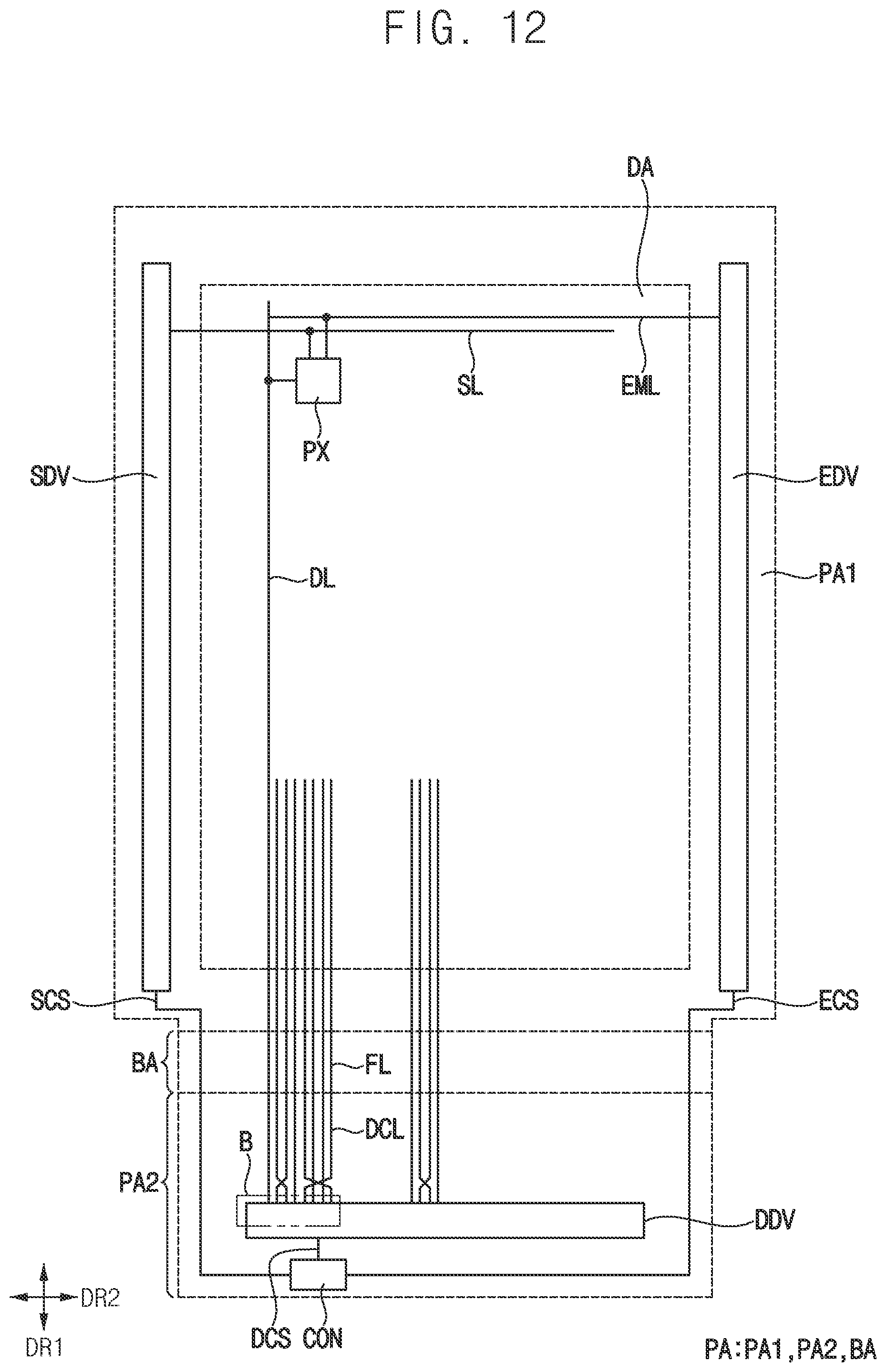 Patent US12165600 Figure 11 – Display device
