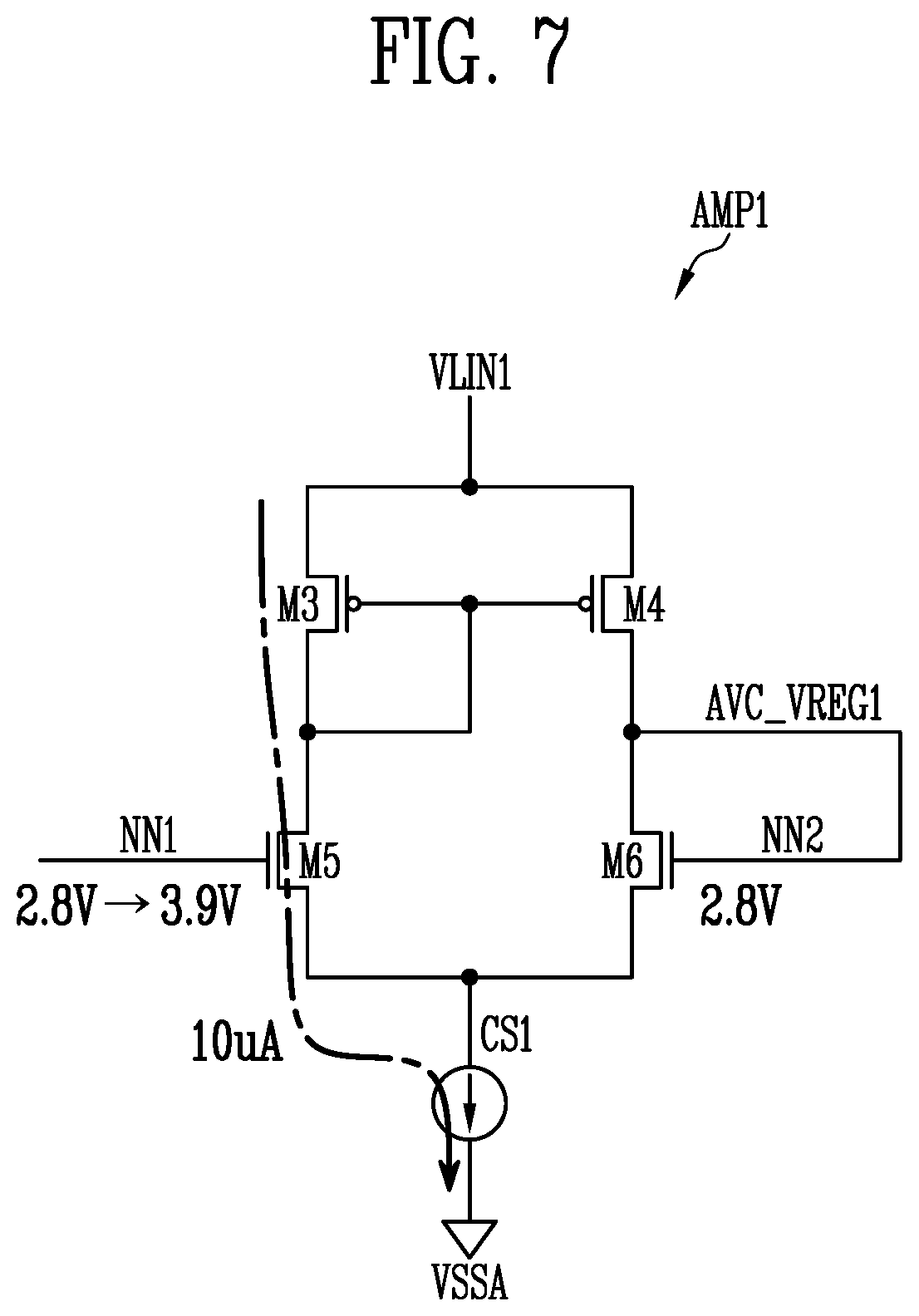Patent US12165601 Figure 7 – Display device