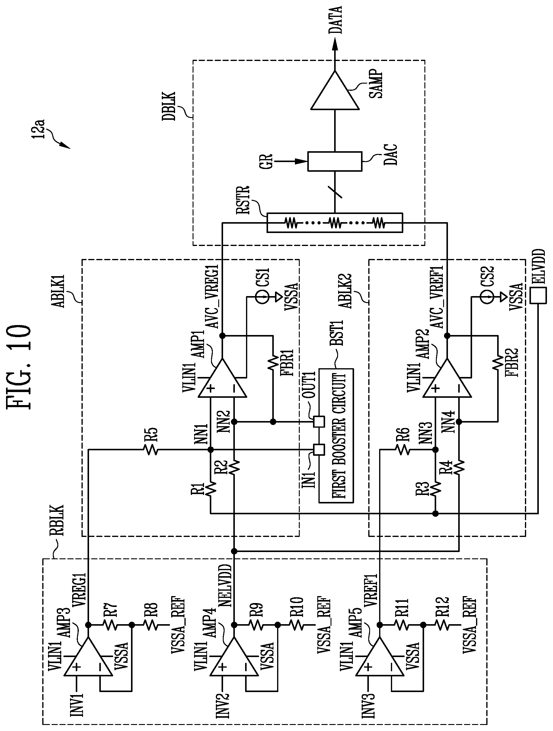 Patent US12165601 Figure 10 – Display device
