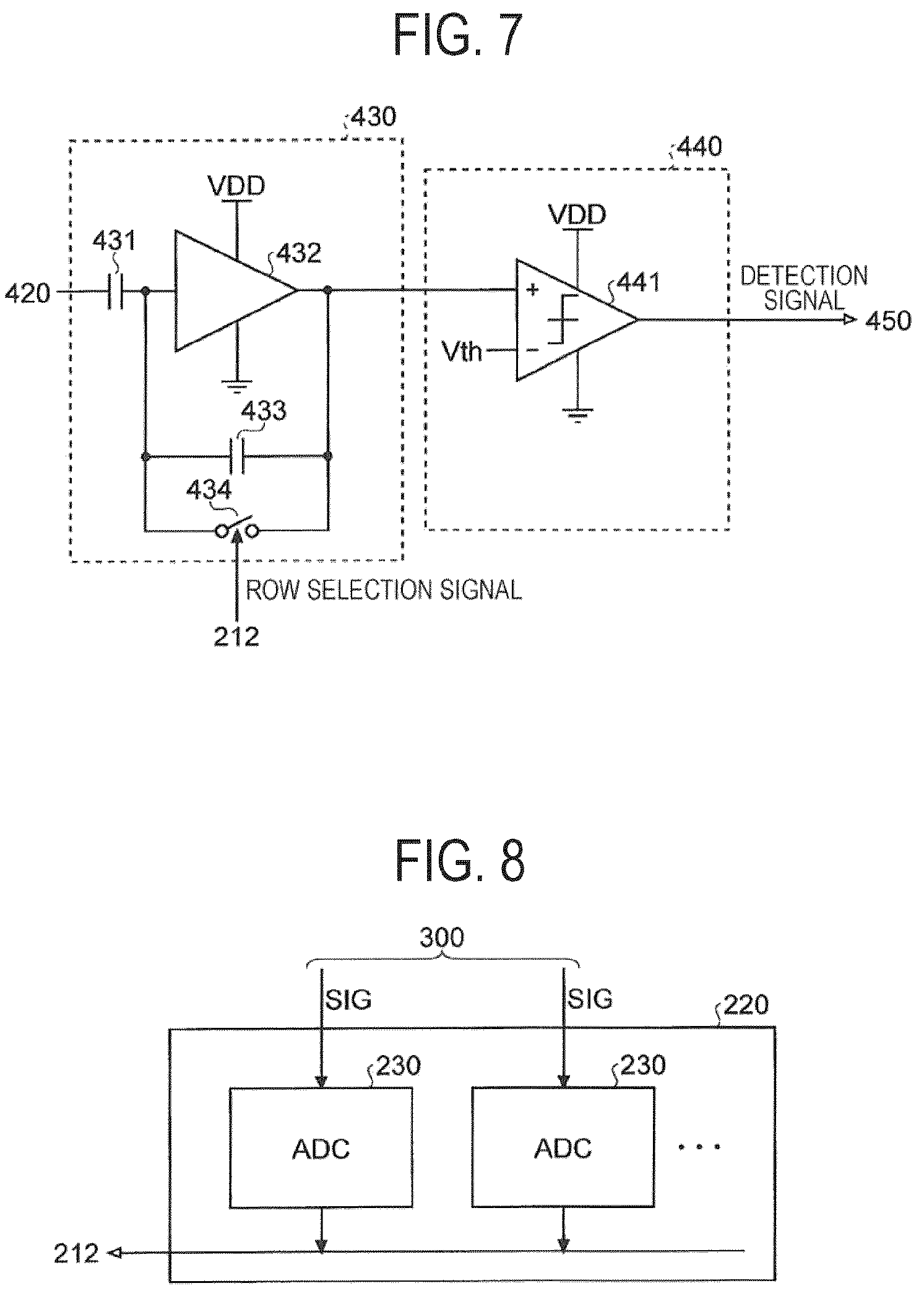 Patent US12165615 Figure 8 – Imaging devices and imaging apparatuses, and methods for the same