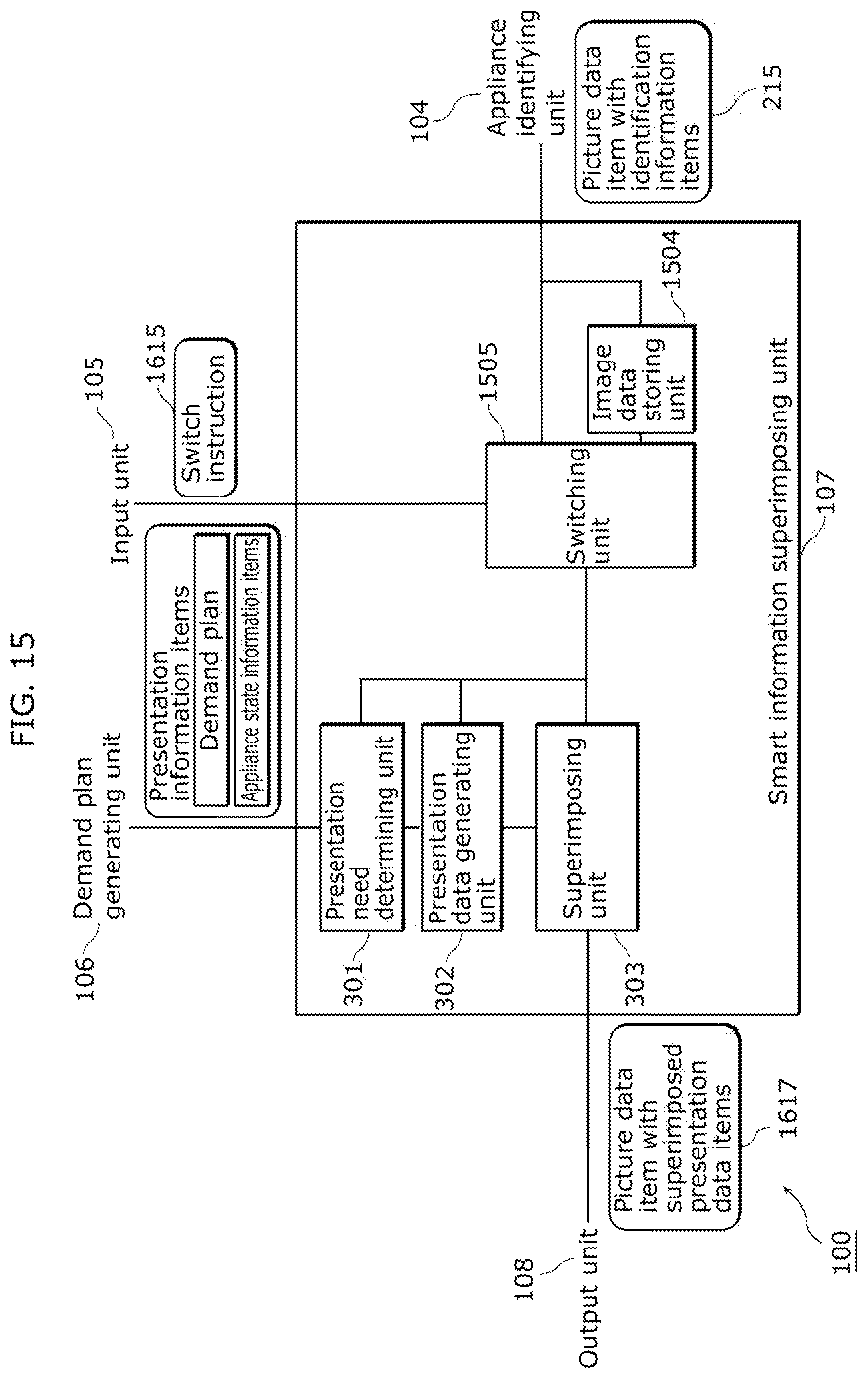 Patent US12165618 Figure 17 – Apparatus and method for obtaining and displaying appliance photographic image and supplemental data