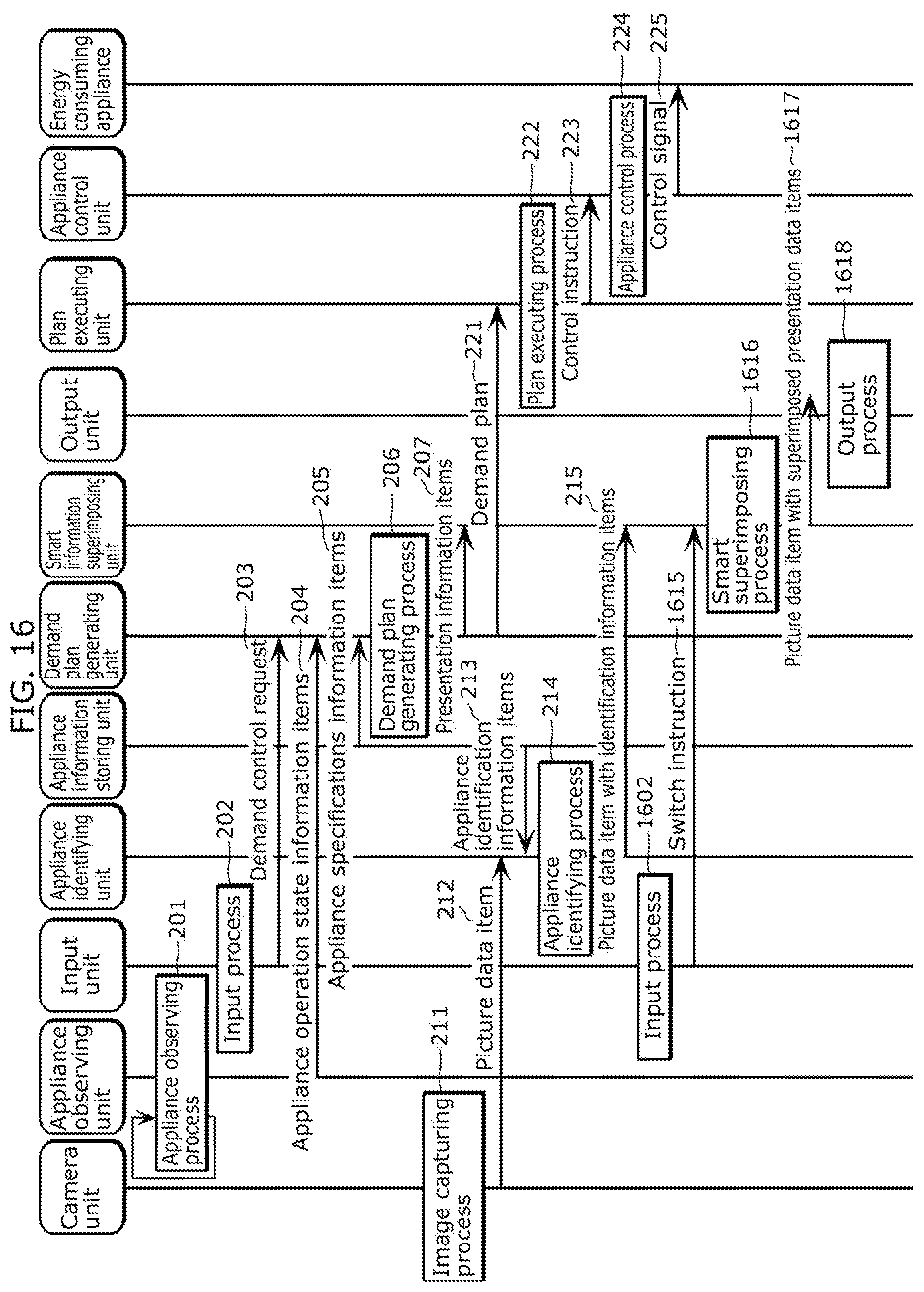 Patent US12165618 Figure 18 – Apparatus and method for obtaining and displaying appliance photographic image and supplemental data