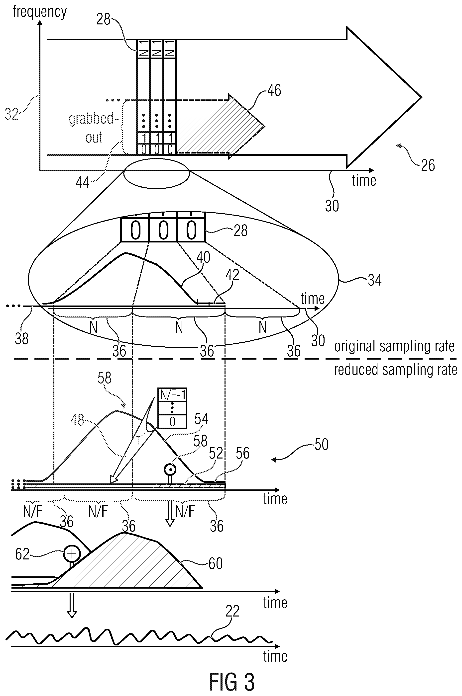 Patent US12165662 Figure 3 – Downscaled decoding