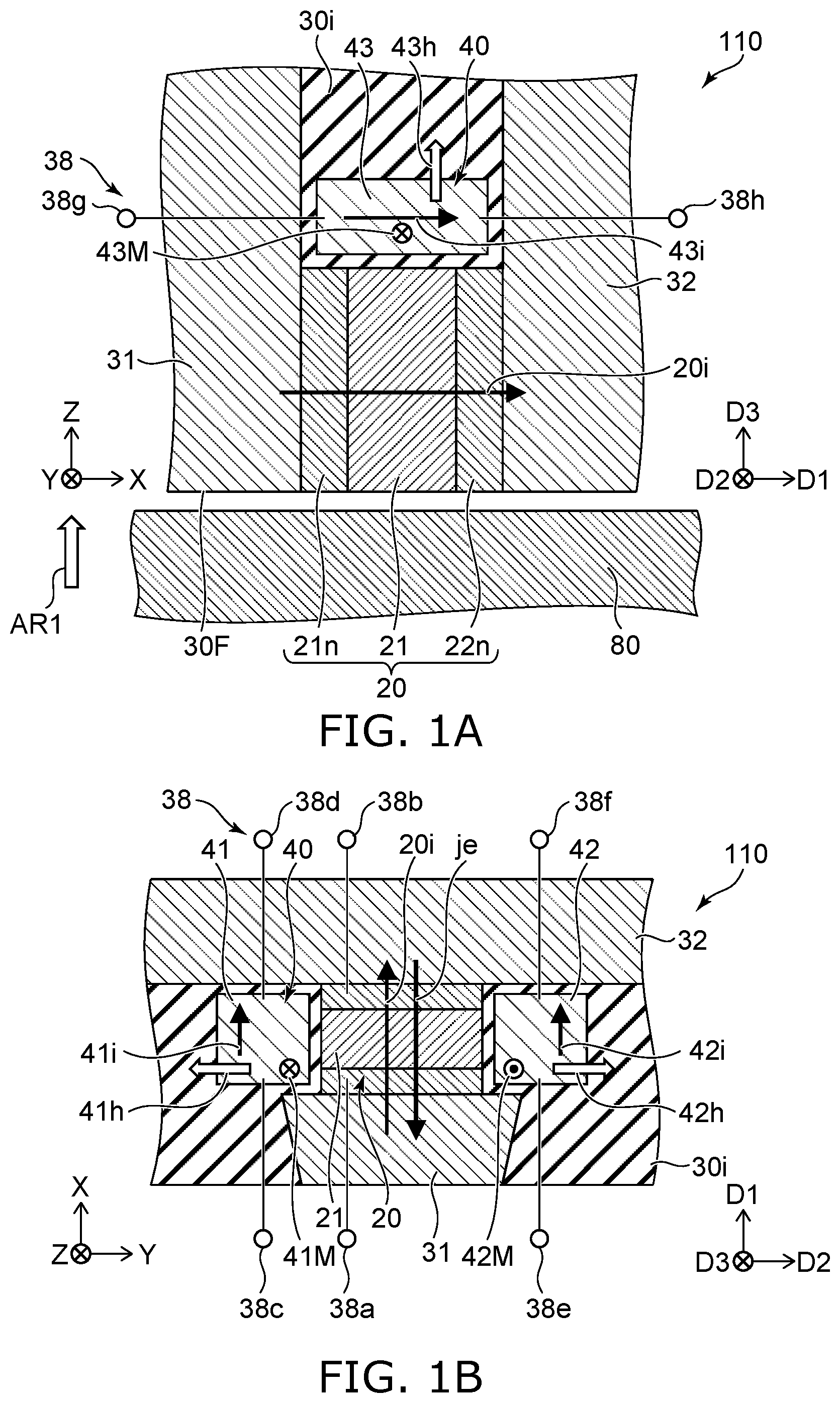 Patent US12165676 Figure 1 – Magnetic head and magnetic recording device