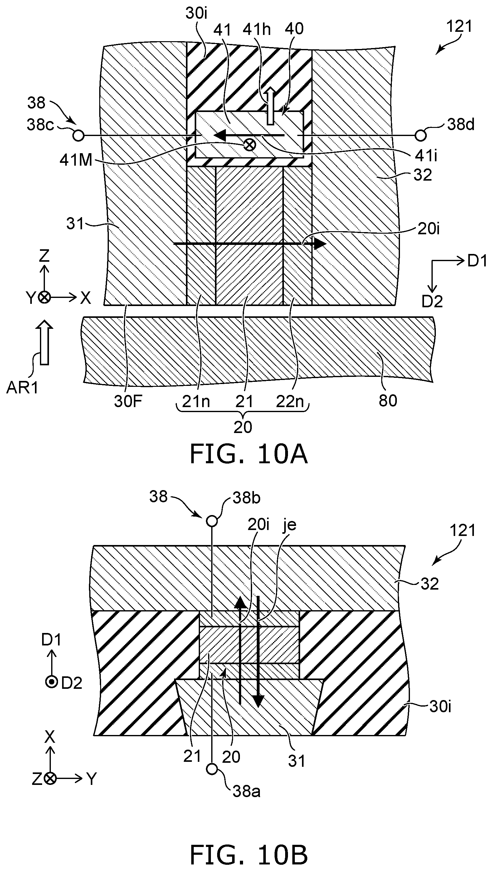 Patent US12165676 Figure 9 – Magnetic head and magnetic recording device