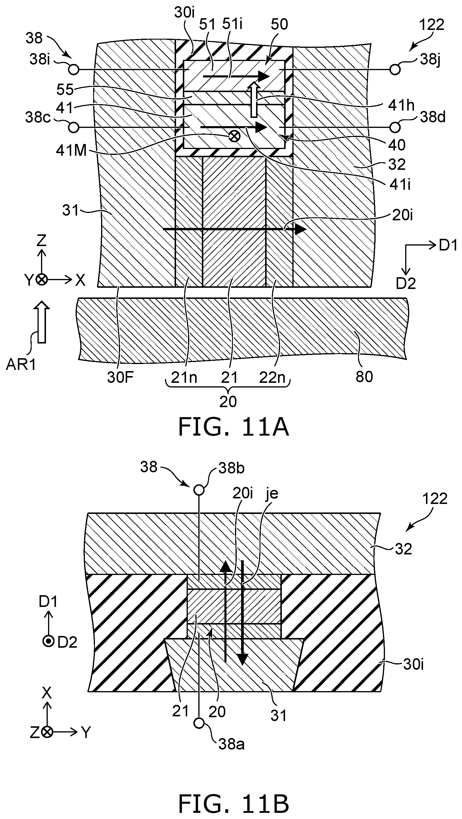 Patent US12165676 Figure 10 – Magnetic head and magnetic recording device
