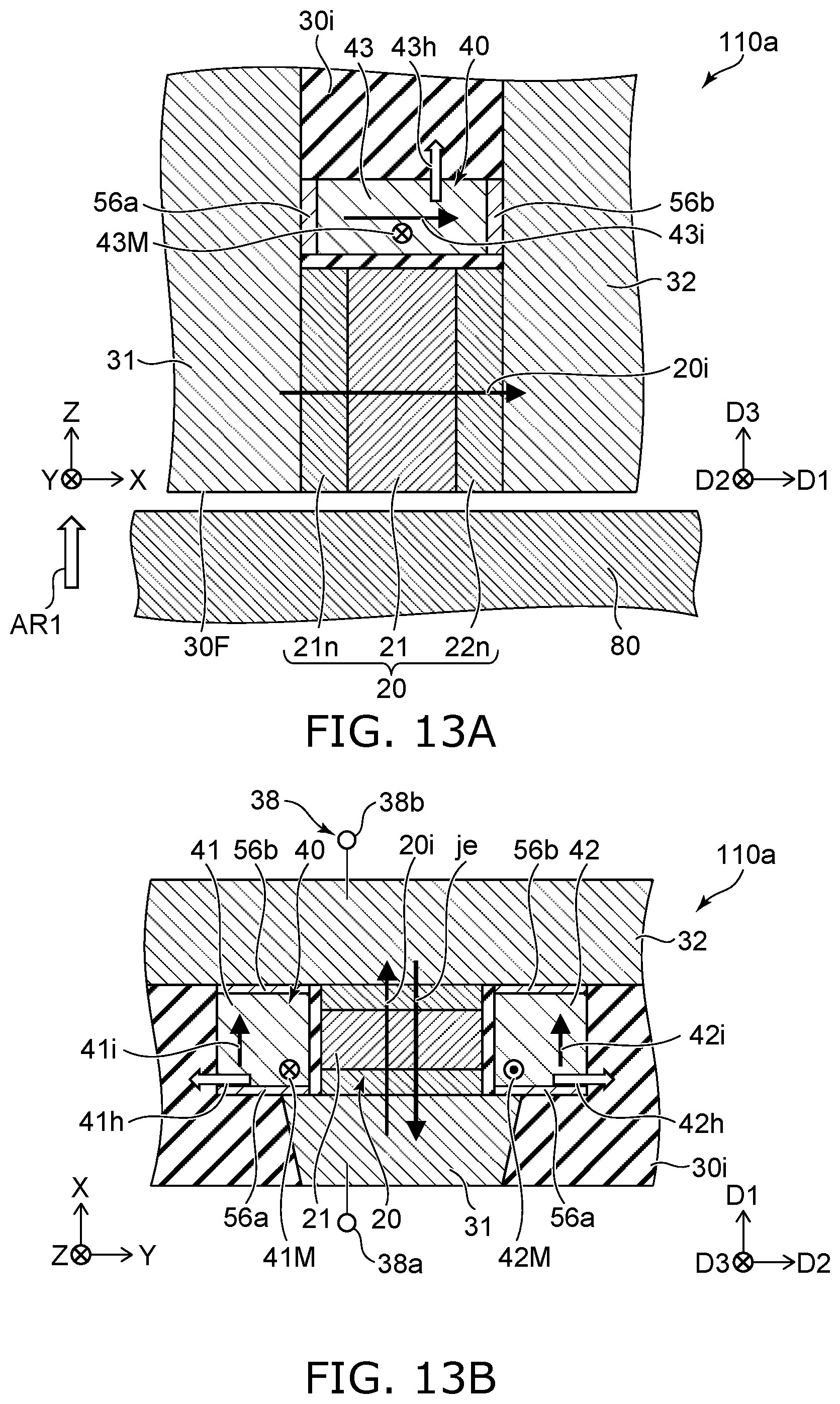 Patent US12165676 Figure 12 – Magnetic head and magnetic recording device