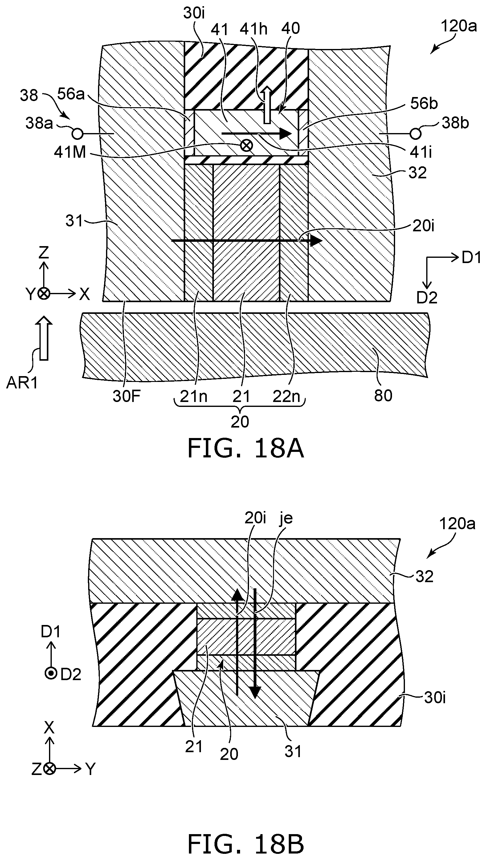 Patent US12165676 Figure 17 – Magnetic head and magnetic recording device