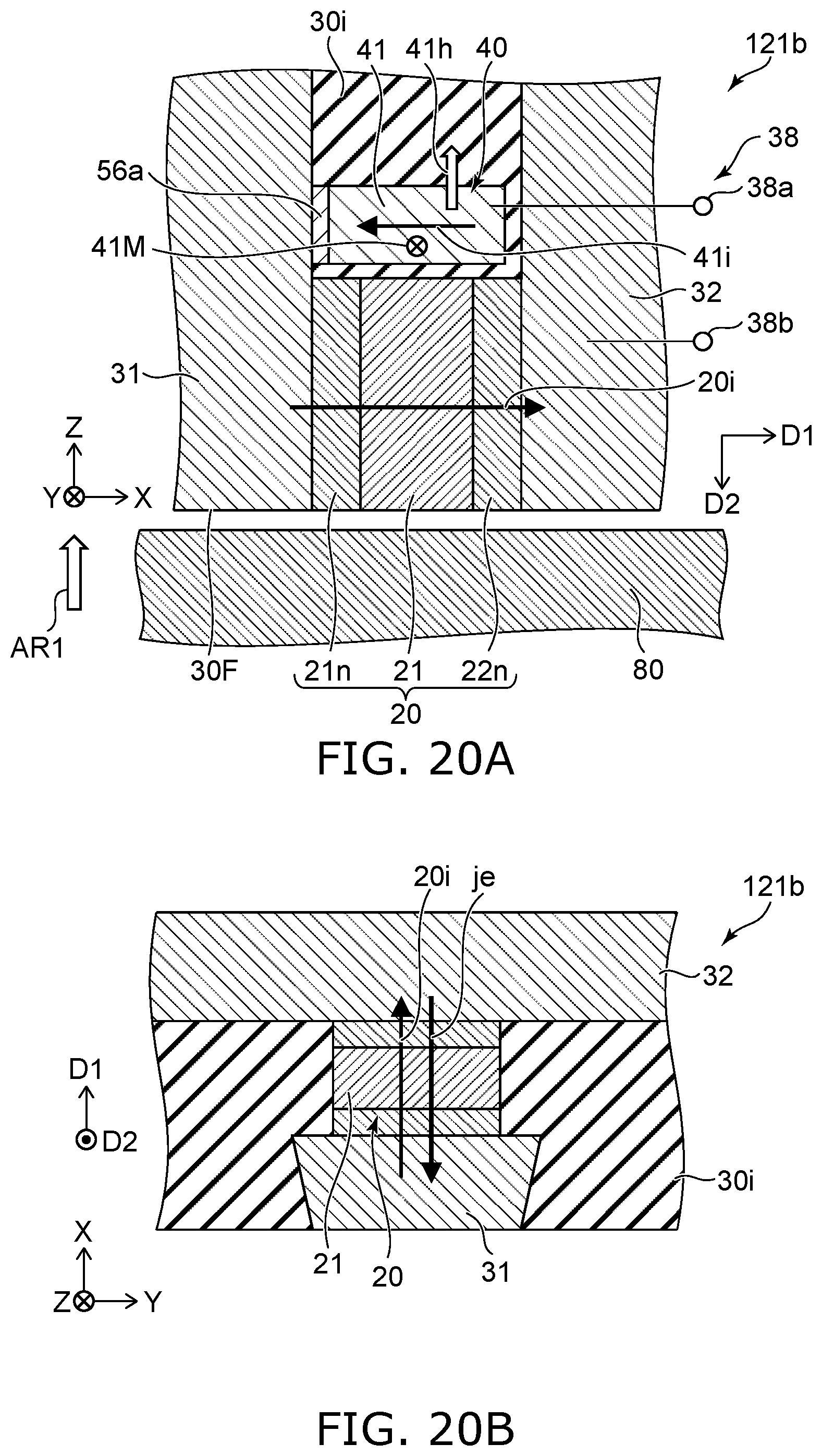 Patent US12165676 Figure 19 – Magnetic head and magnetic recording device