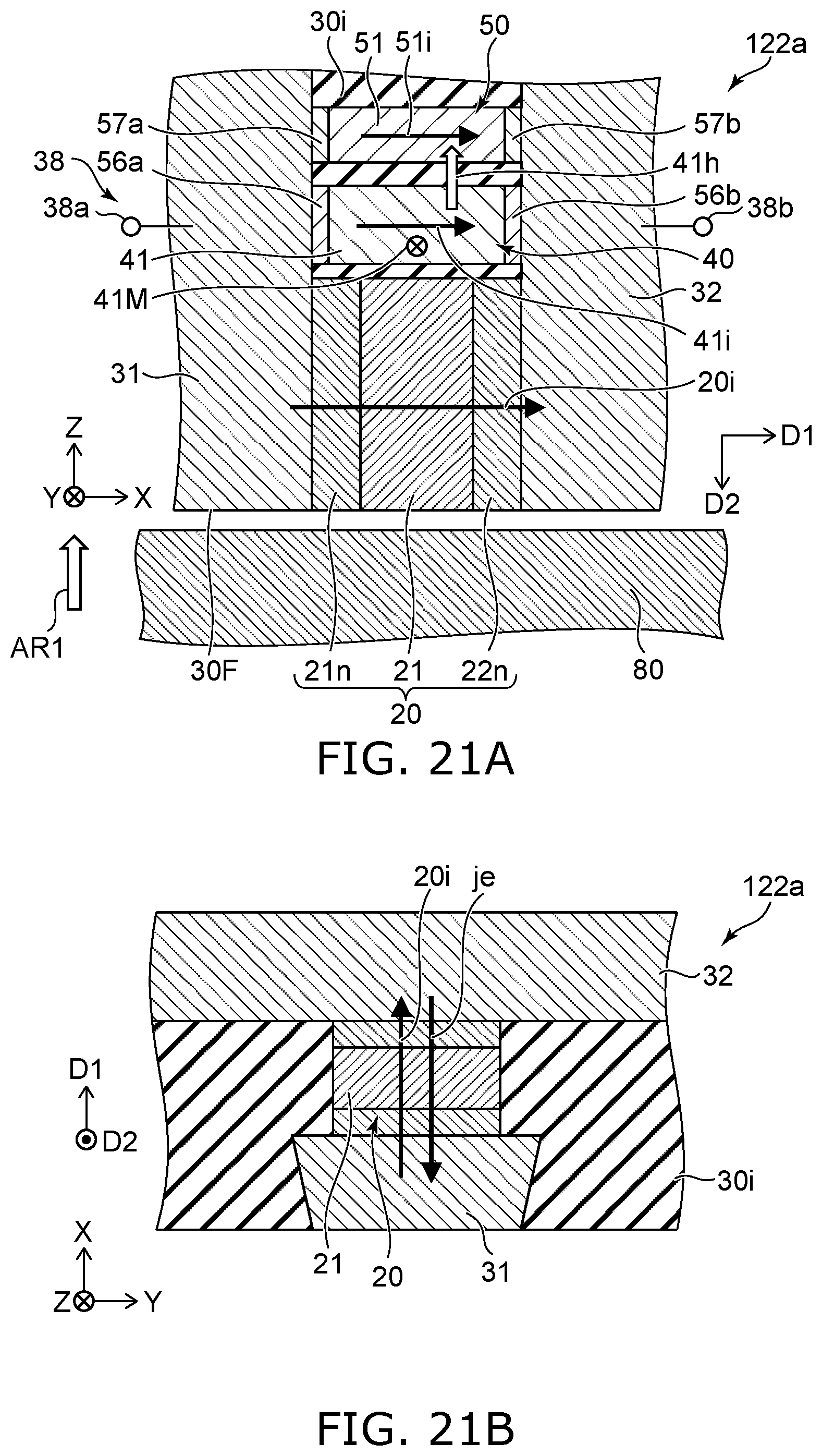 Patent US12165676 Figure 20 – Magnetic head and magnetic recording device