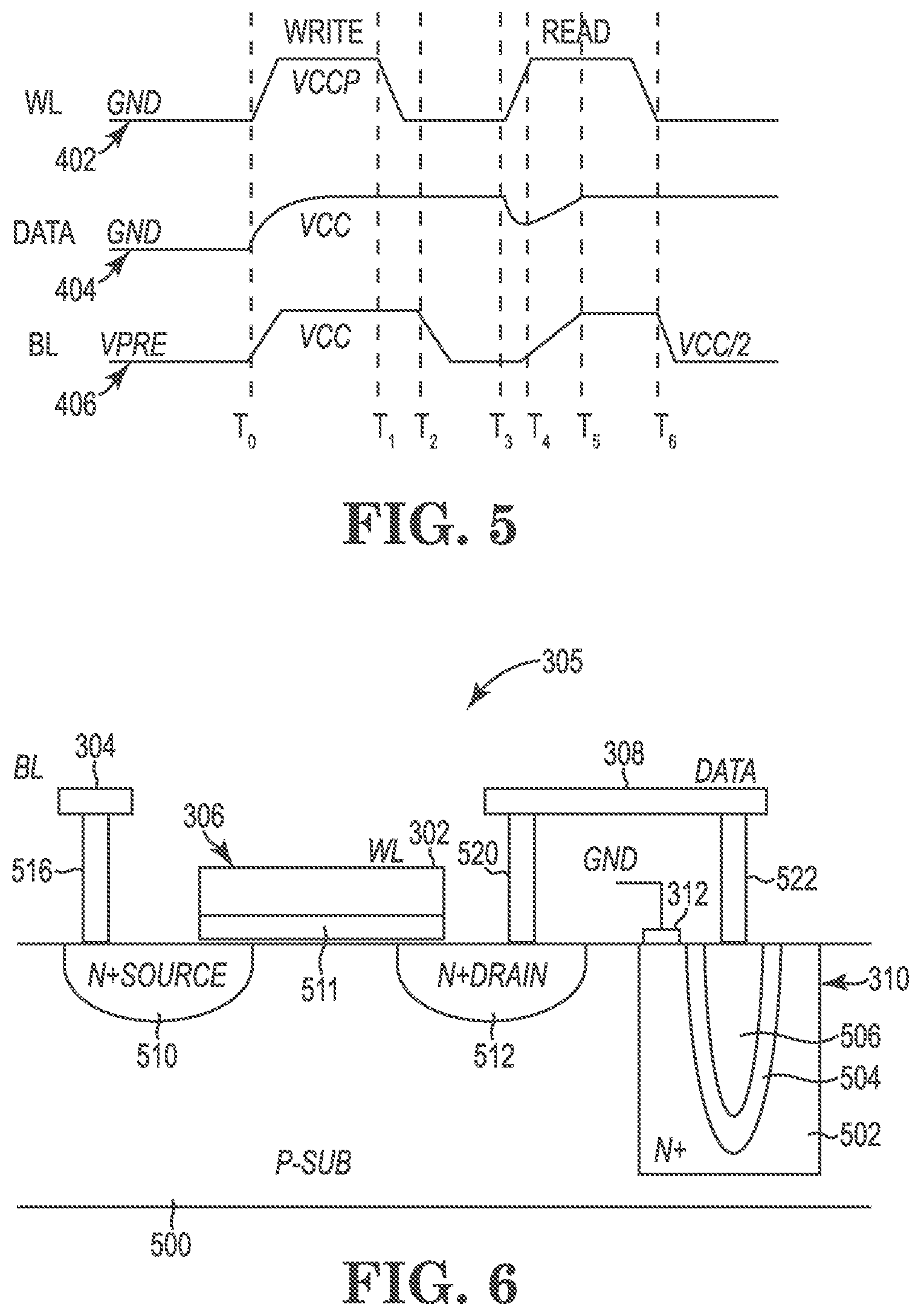 Patent US12165688 Figure 4 – Flash memory devices including dram