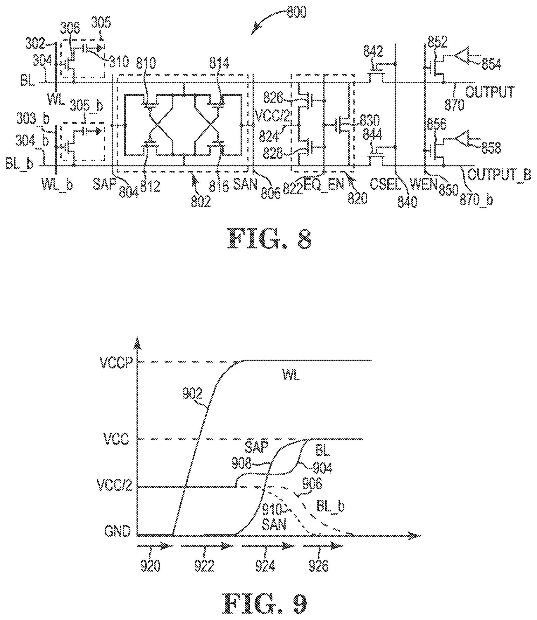 Patent US12165688 Figure 6 – Flash memory devices including dram