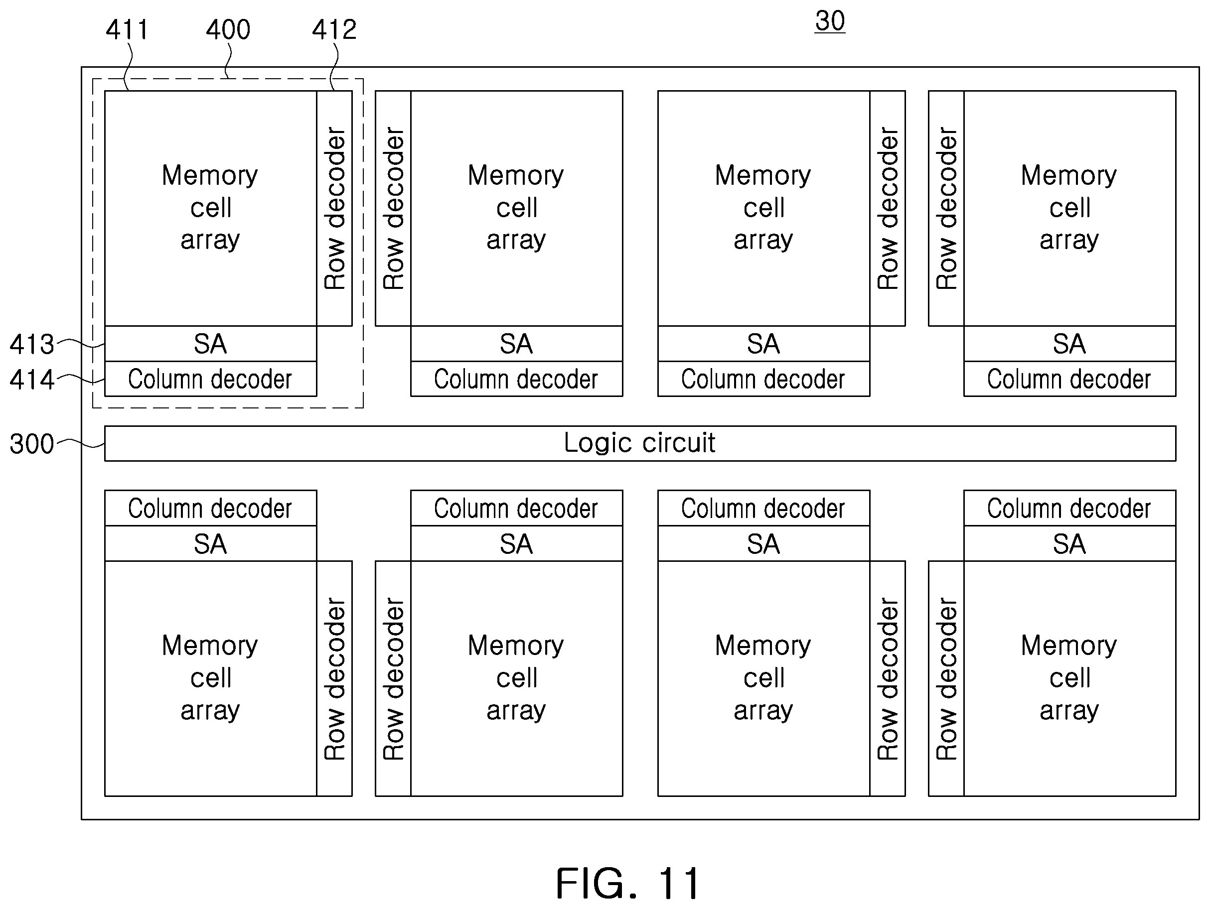 Patent US12165689 Figure 12 – Memory system, refresh control circuit, and refresh control method