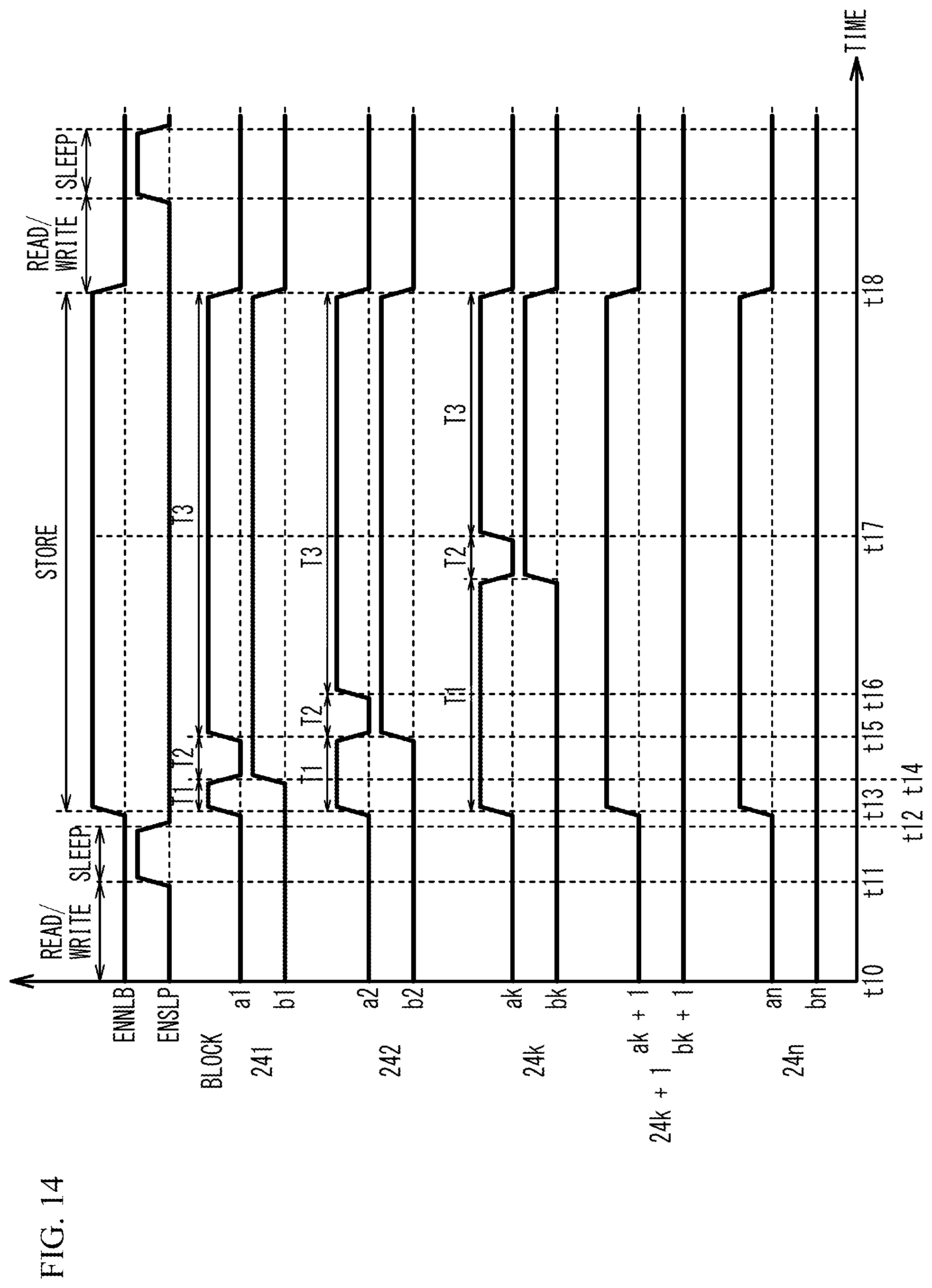 Patent US12165697 Figure 15 – Electronic bistable circuit with third voltage to retain memory data