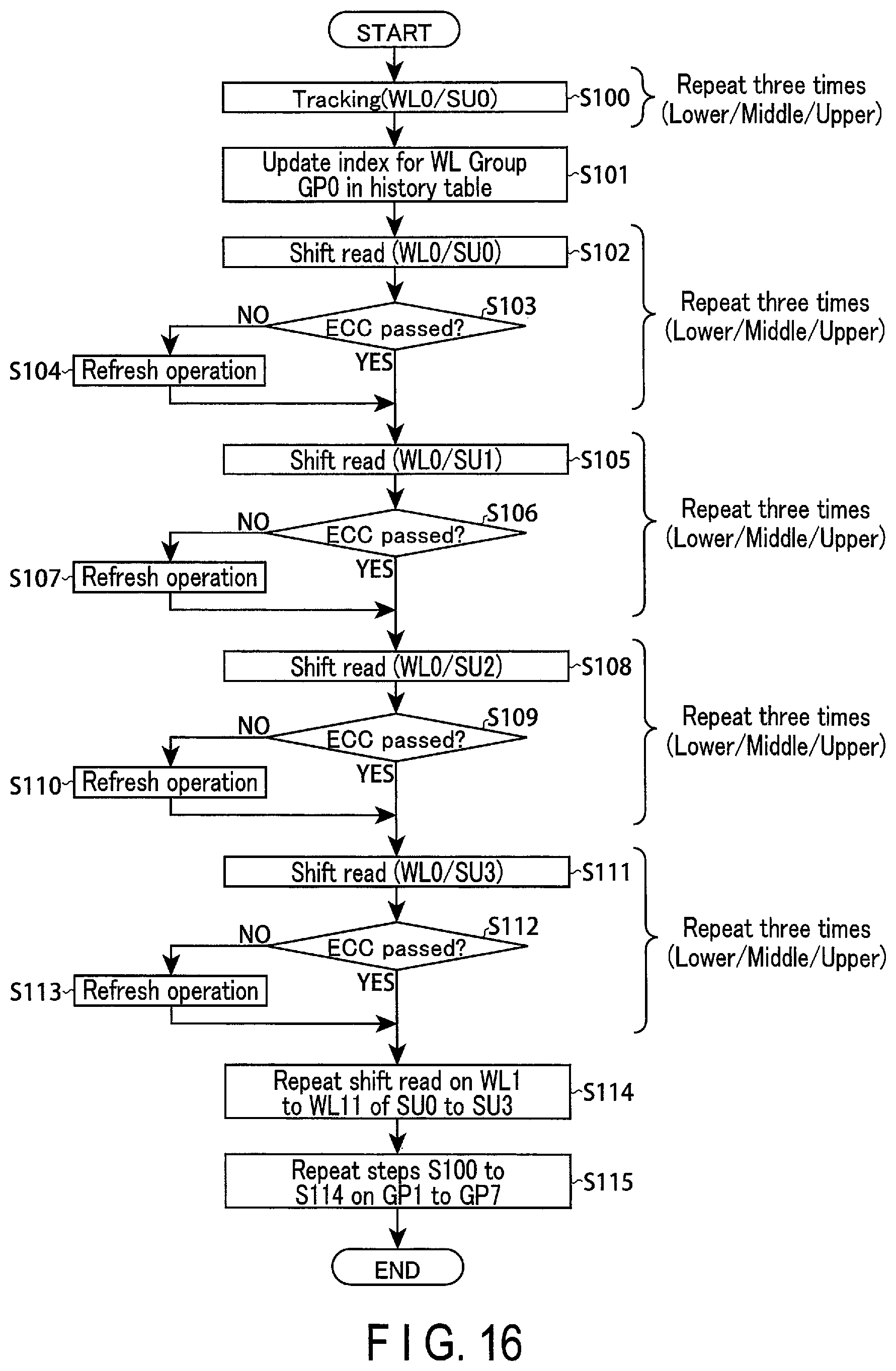 Patent US12165712 Figure 16 – Memory system