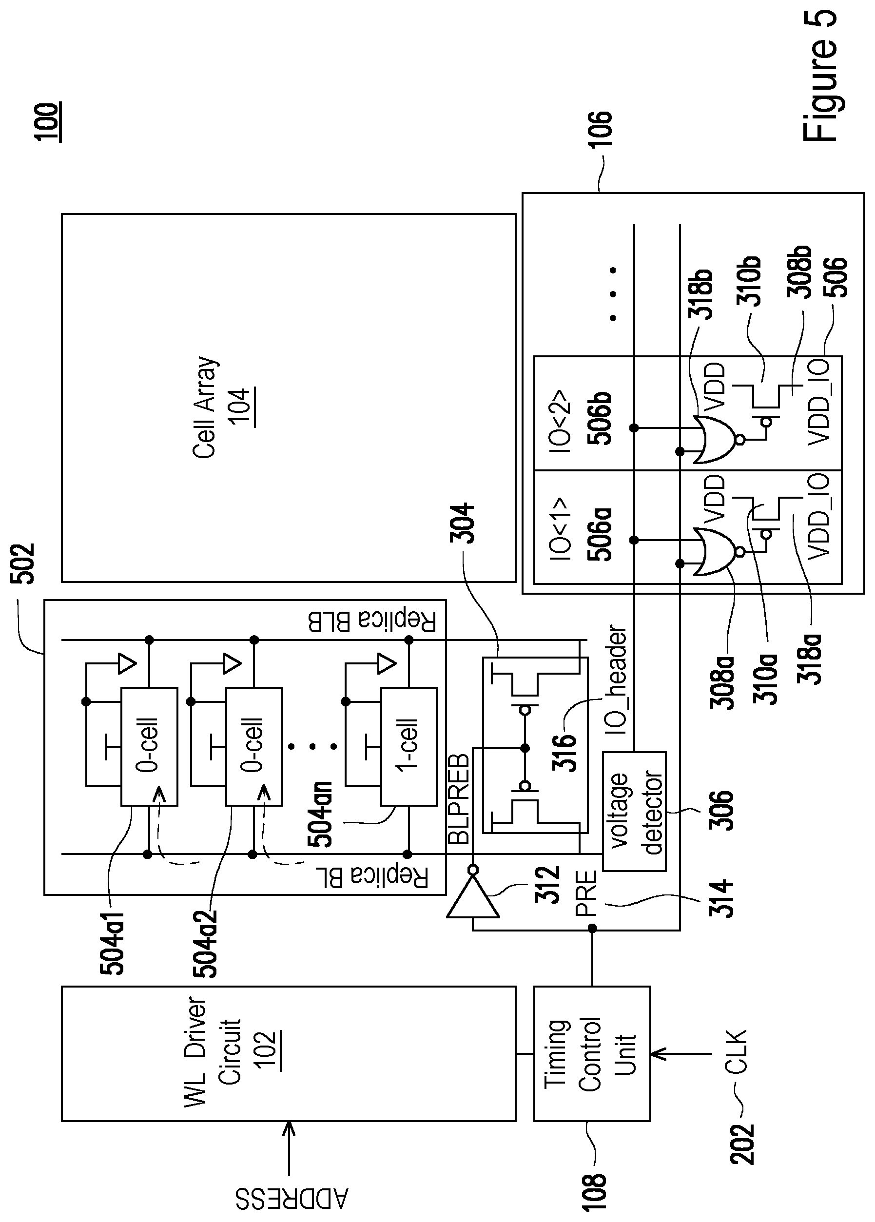 Patent US12165731 Figure 5 – Memory device