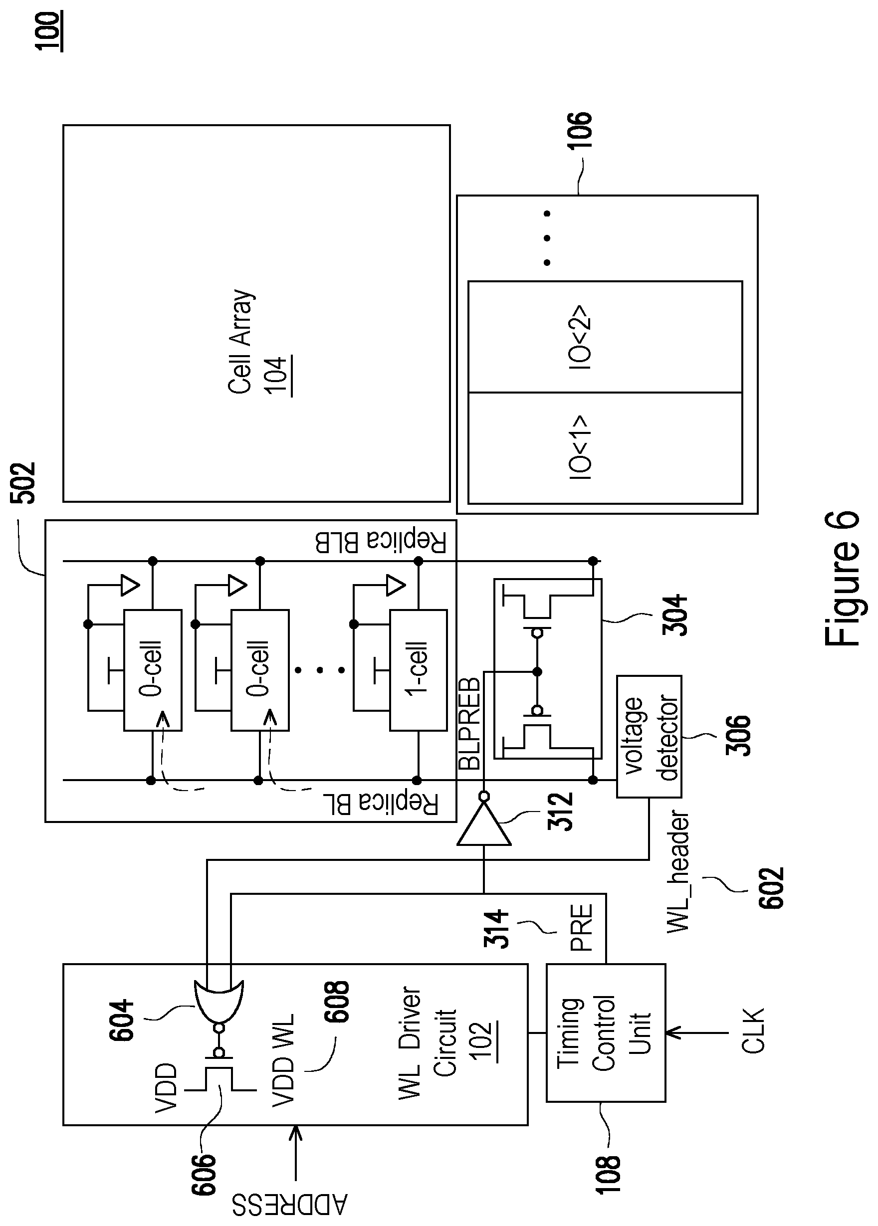 Patent US12165731 Figure 6 – Memory device