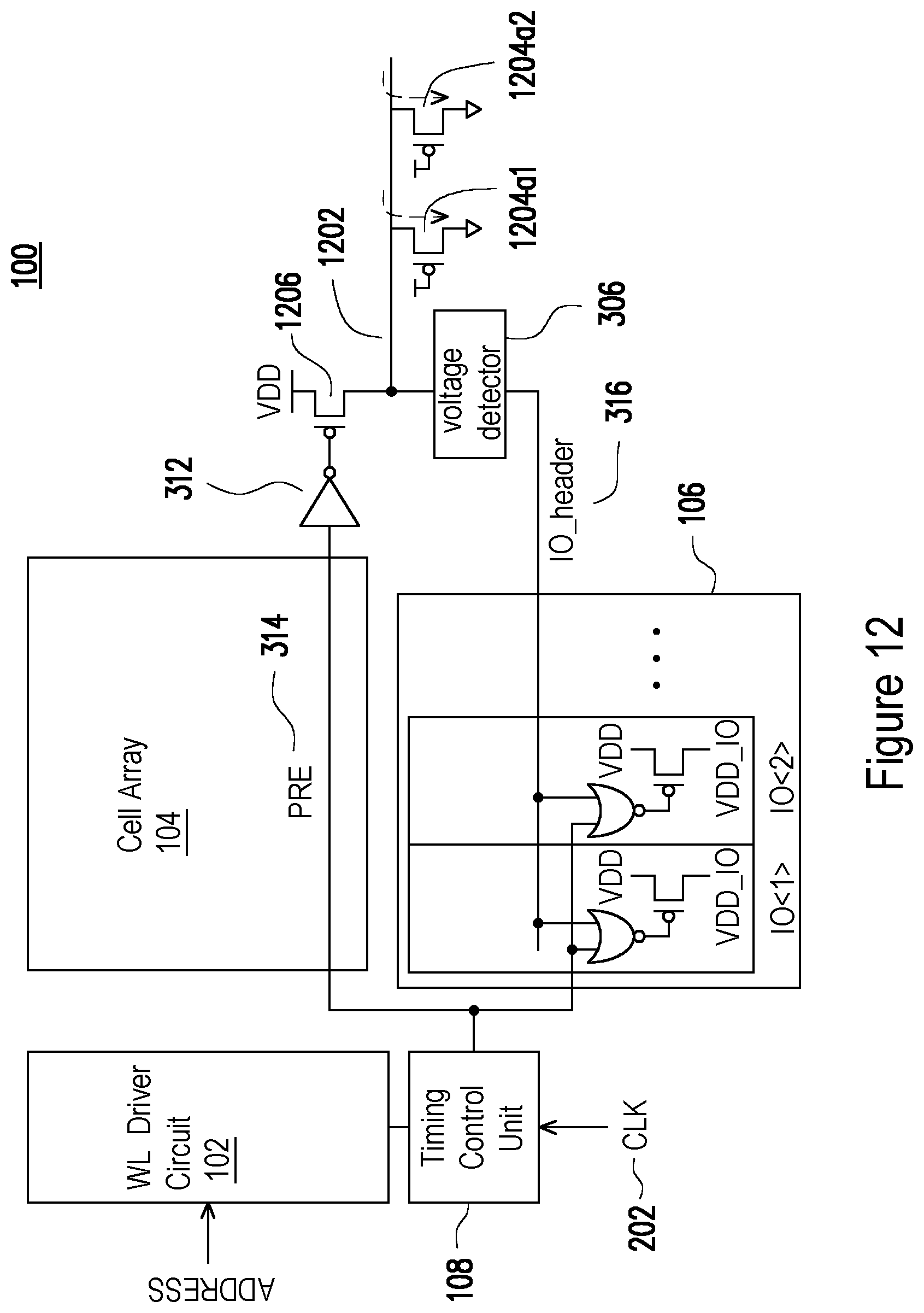 Patent US12165731 Figure 12 – Memory device