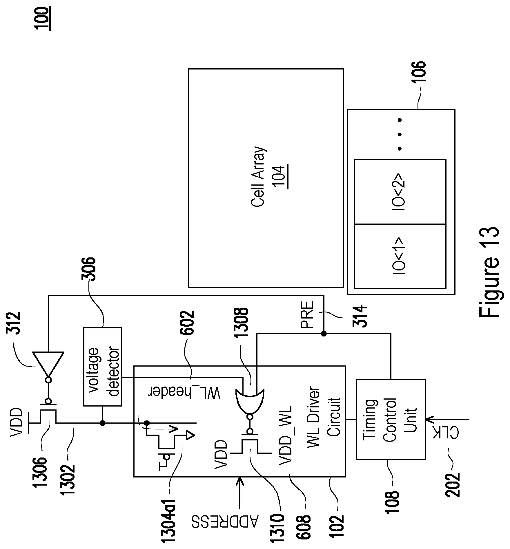 Patent US12165731 Figure 13 – Memory device