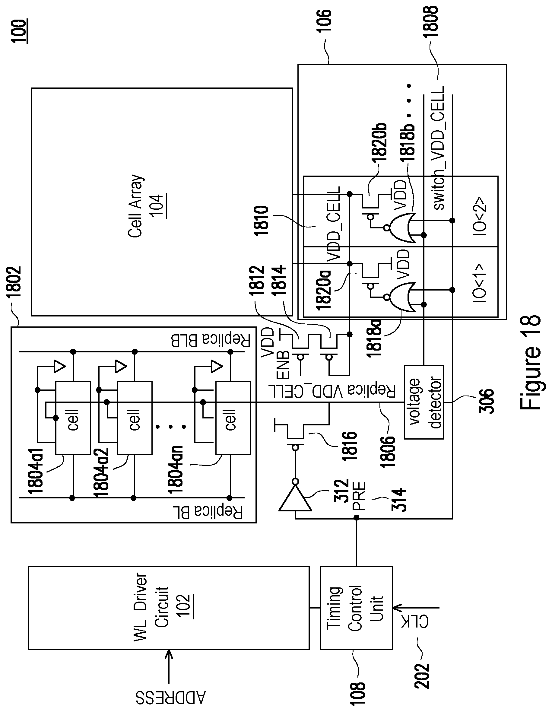 Patent US12165731 Figure 18 – Memory device