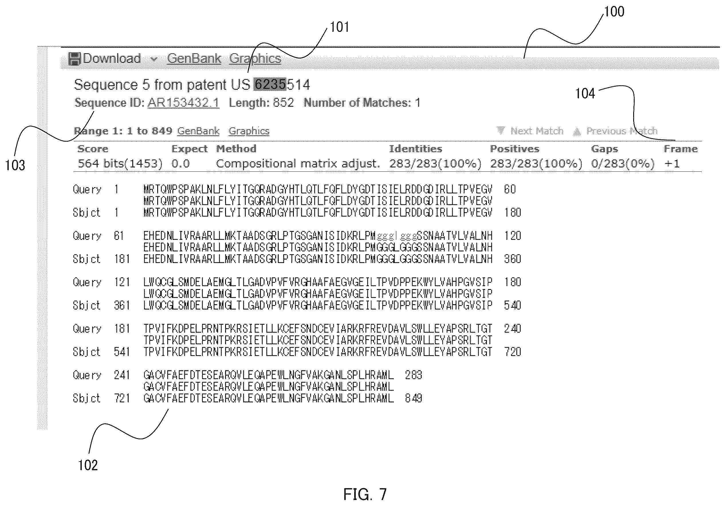 Patent US12165744 Figure 7 – Functional sequence selection method and functional sequence selection system