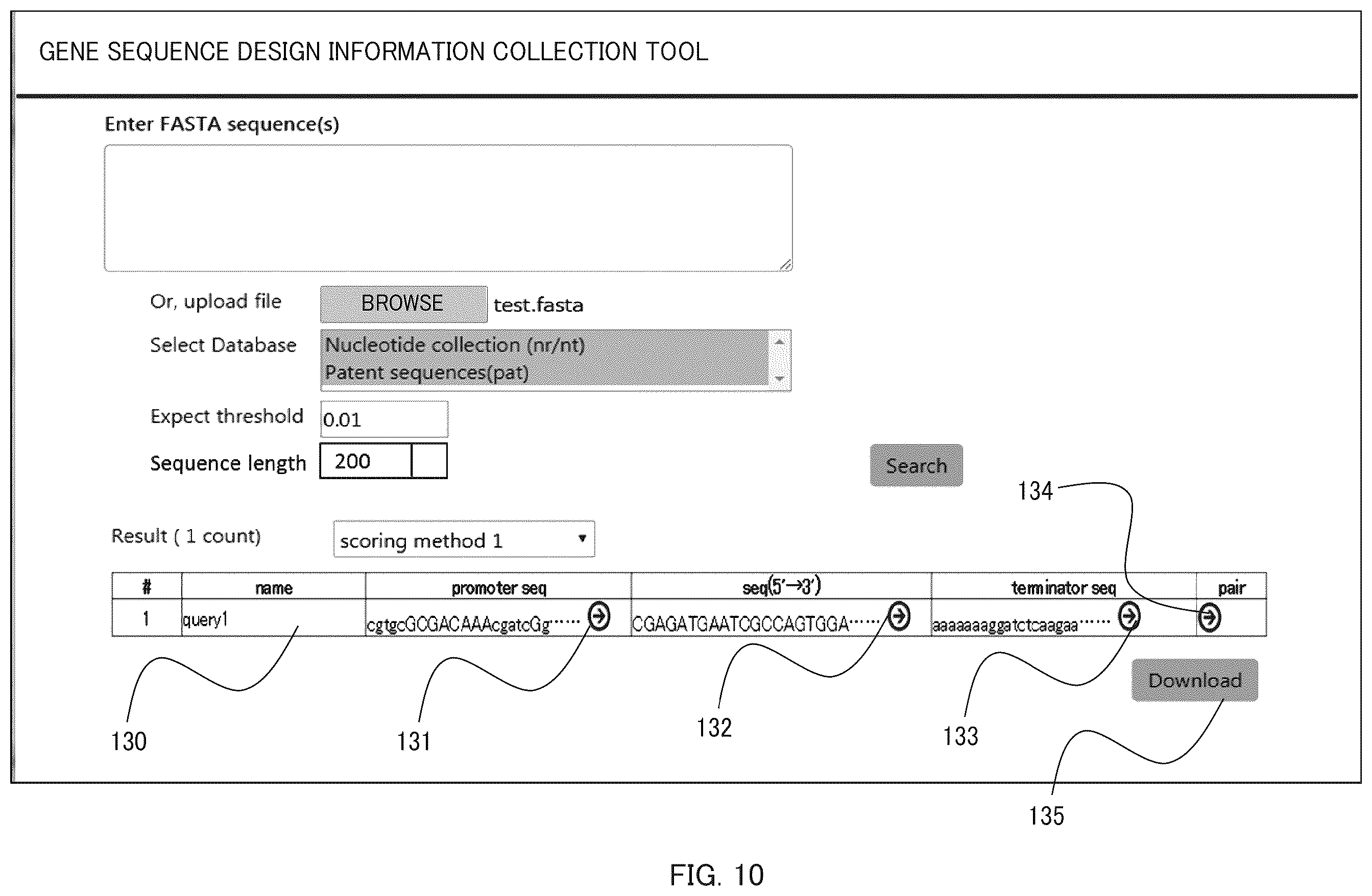 Patent US12165744 Figure 11 – Functional sequence selection method and functional sequence selection system