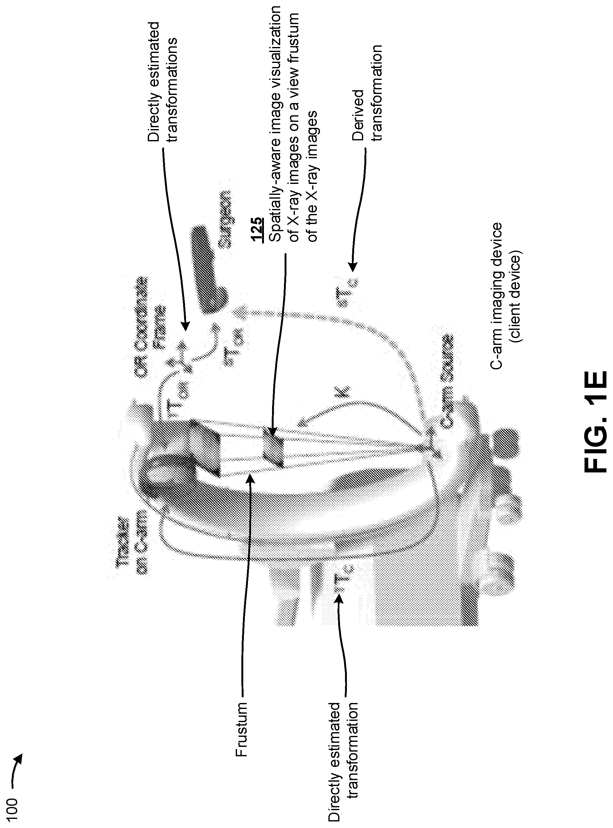 Patent US12165760 Figure 5 – Interactive flying frustums visualization in augmented reality