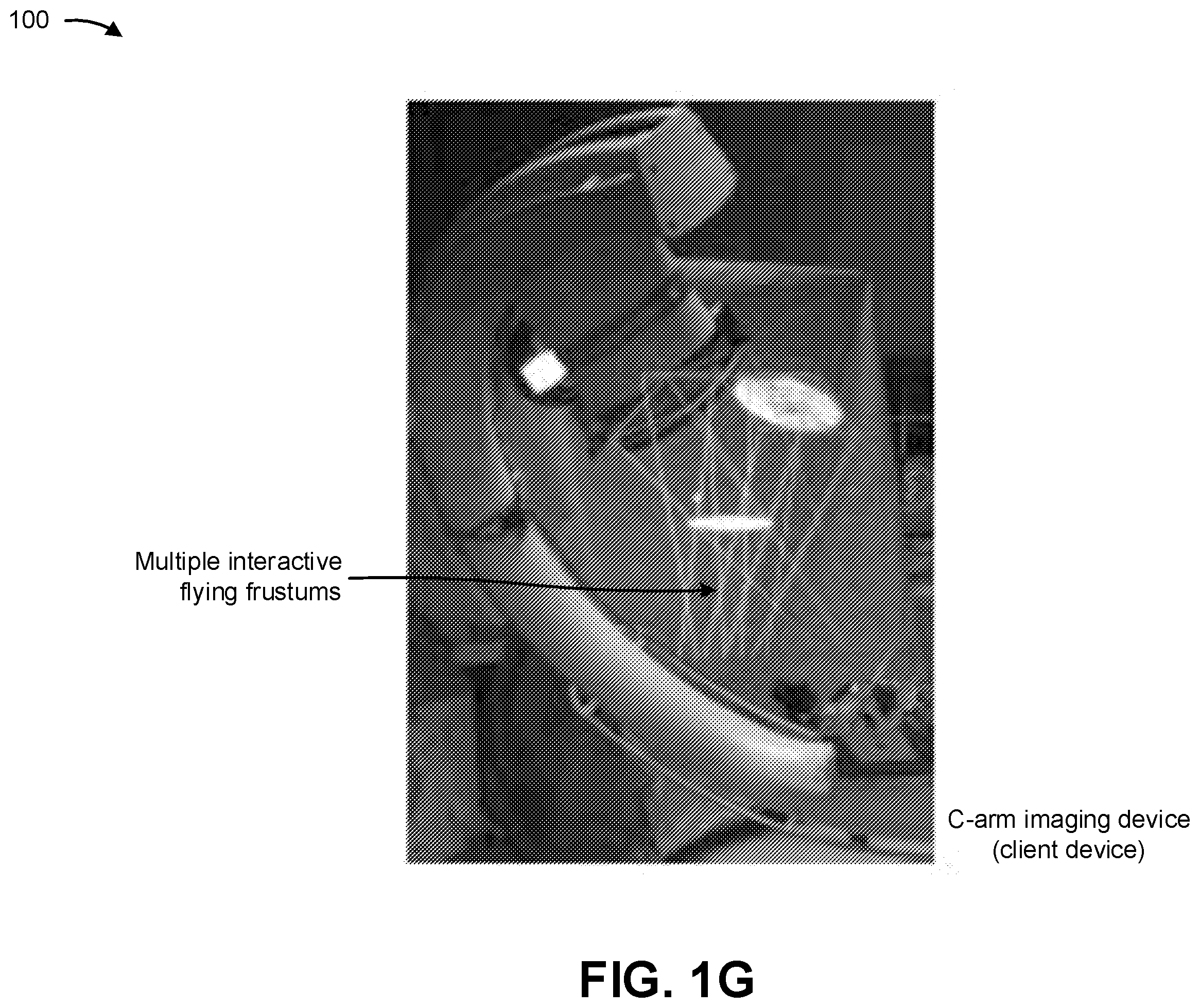 Patent US12165760 Figure 7 – Interactive flying frustums visualization in augmented reality